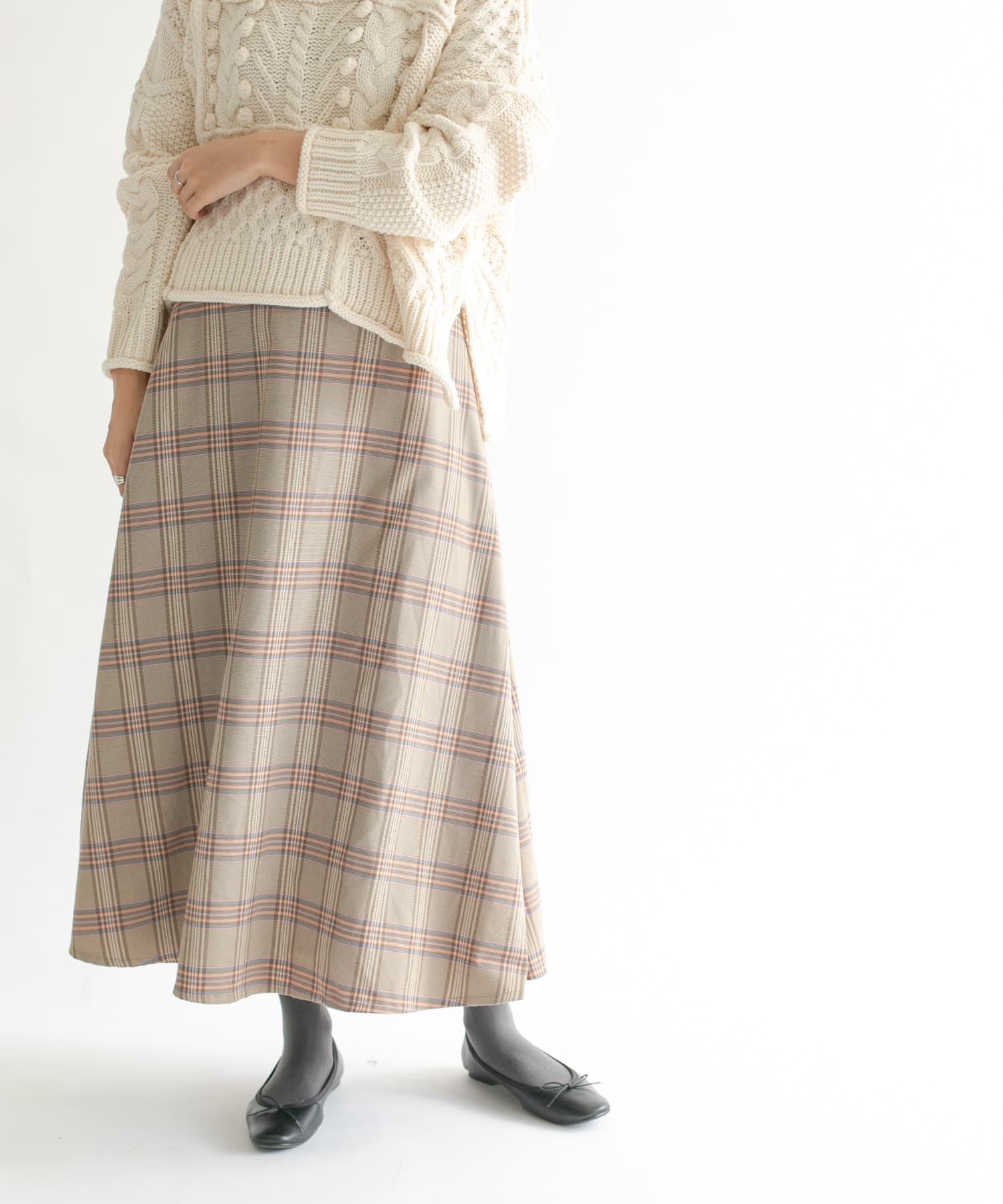 身長：165cm サイズ：one