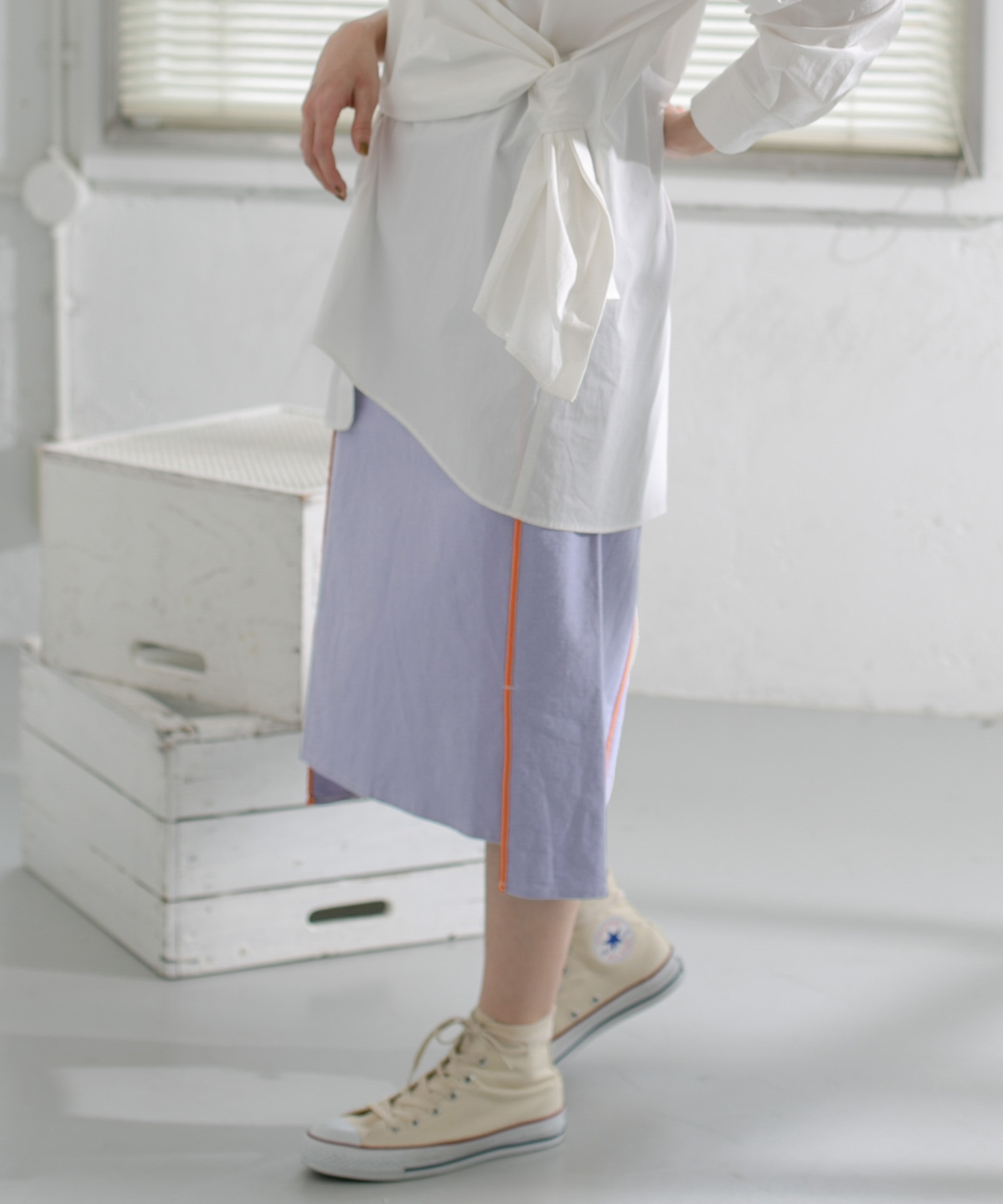 身長：162cm サイズ：one