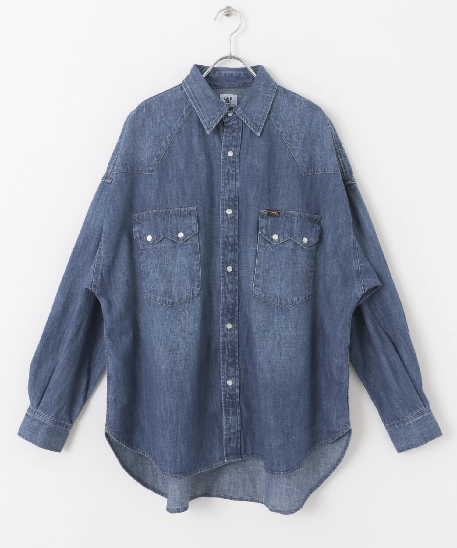 『別注』Lee101×KBF　SHIRTS DARK USED FREE