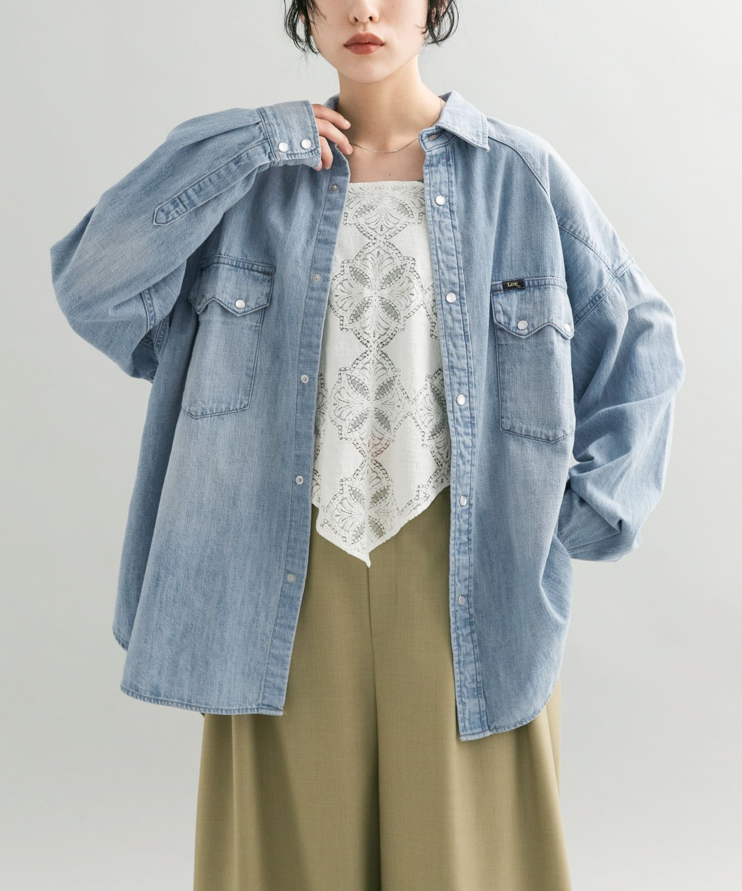 別注』Lee101×KBF SHIRTS(FREE DARK USED): トップス｜URBAN RESEARCH