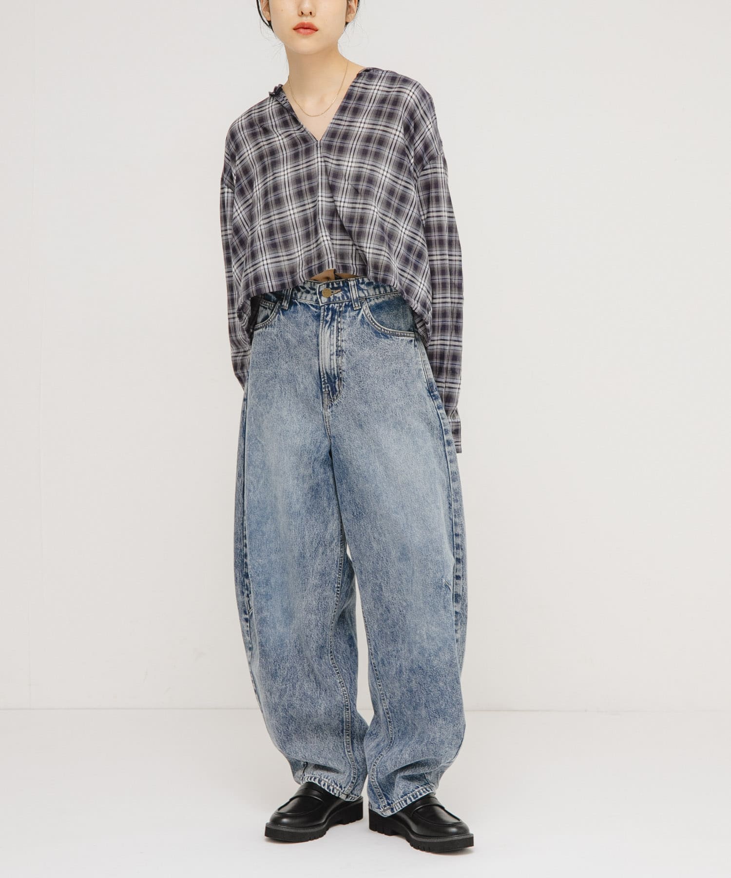 別注』Lee101×KBF BARREL PANTS(XS DARK USED): ボトム｜URBAN