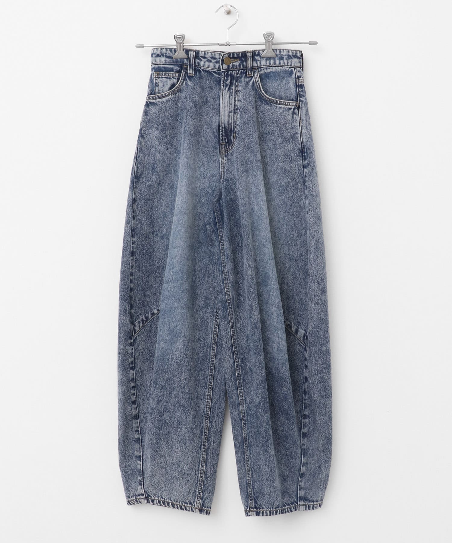 別注Lee×KBF 101 ハイウエストデニム Sサイズ 別注』Lee101×KBF BARREL PANTS(XS DARK USED): ボトム｜URBAN