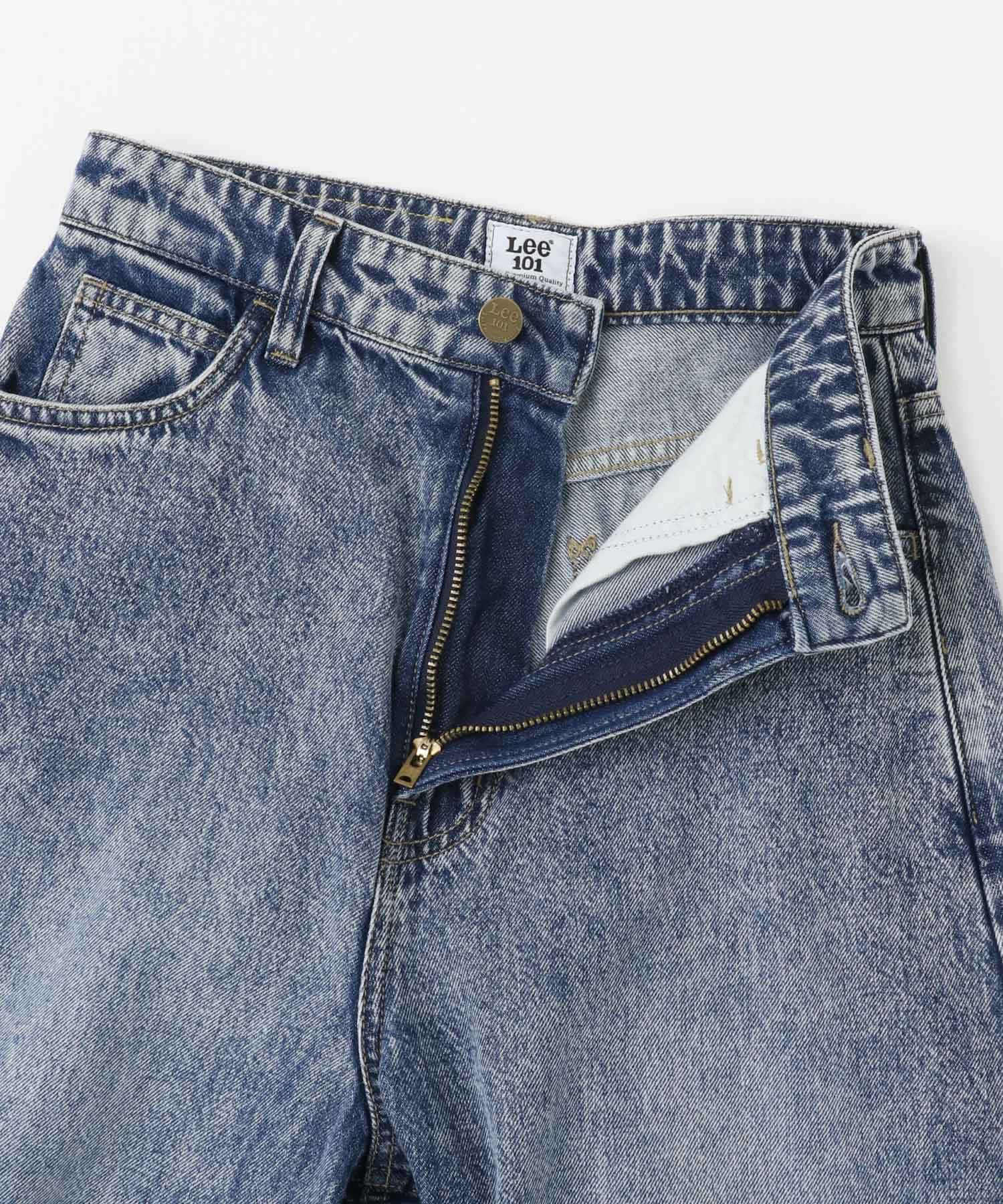 別注Lee×KBF 101 ハイウエストデニム Sサイズ 別注』Lee101×KBF BARREL PANTS(XS DARK USED): ボトム｜URBAN
