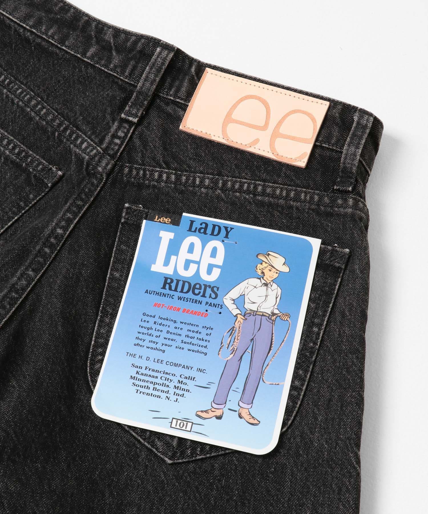 別注Lee×KBF 101 ハイウエストデニム Sサイズ 別注』Lee101×KBF BARREL PANTS(XS BLACK): ボトム|URBAN