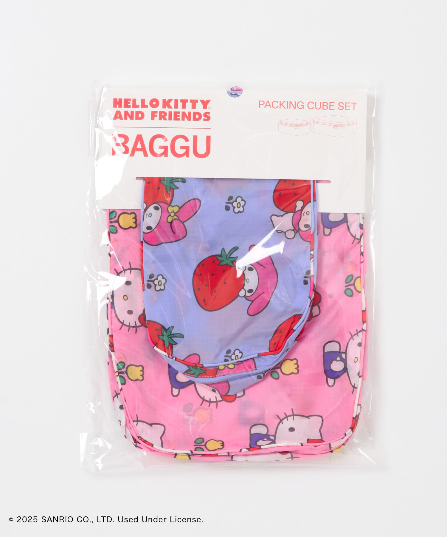 BAGGU　PACKING CUBE SET Friends one