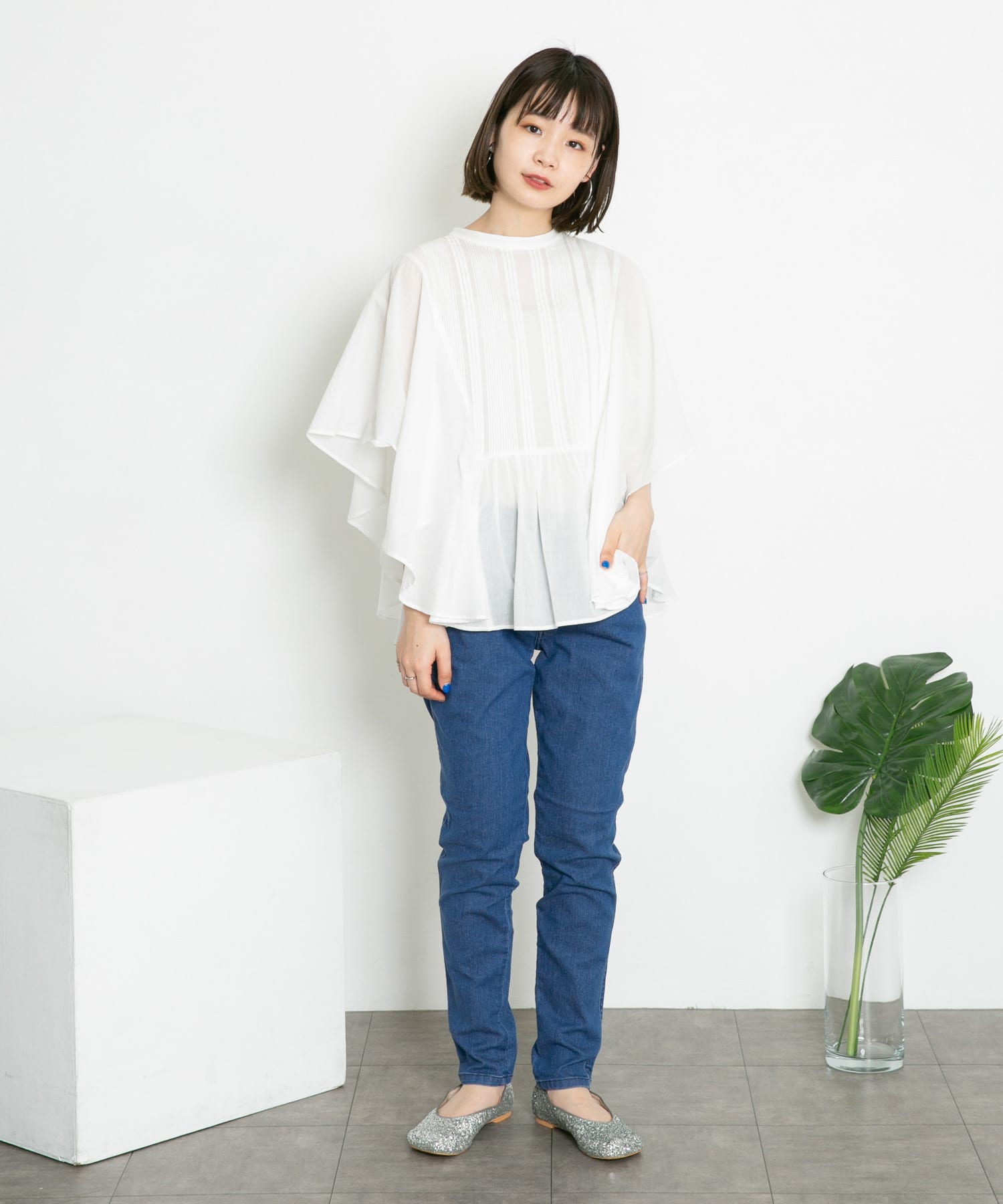 Lee　SKINNY JEGGINGS BLUE S
