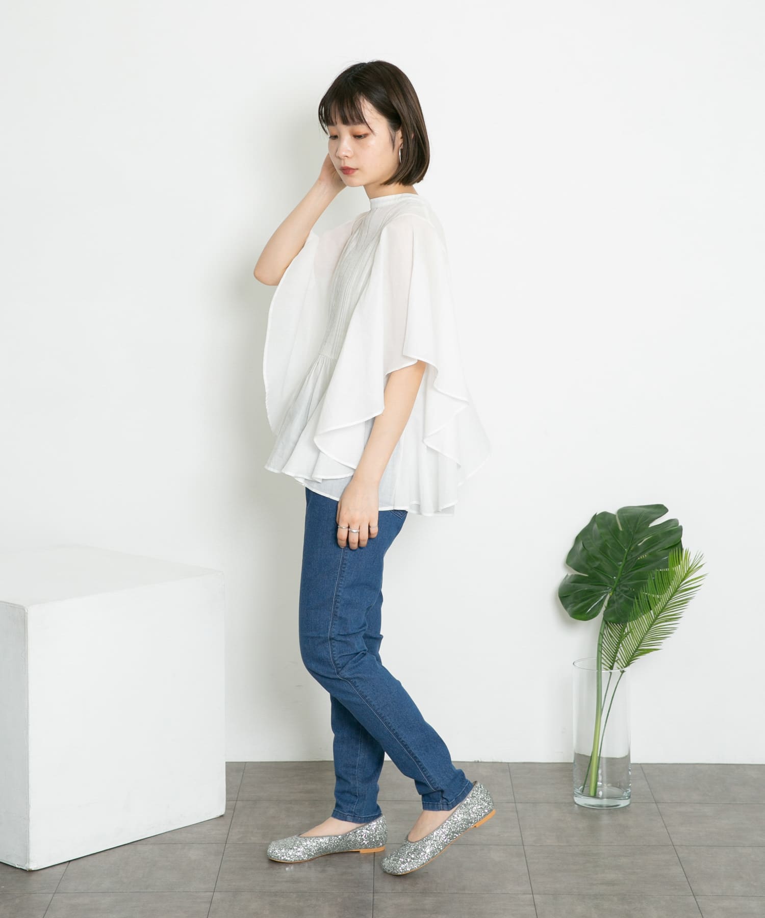 Lee　SKINNY JEGGINGS BLUE S