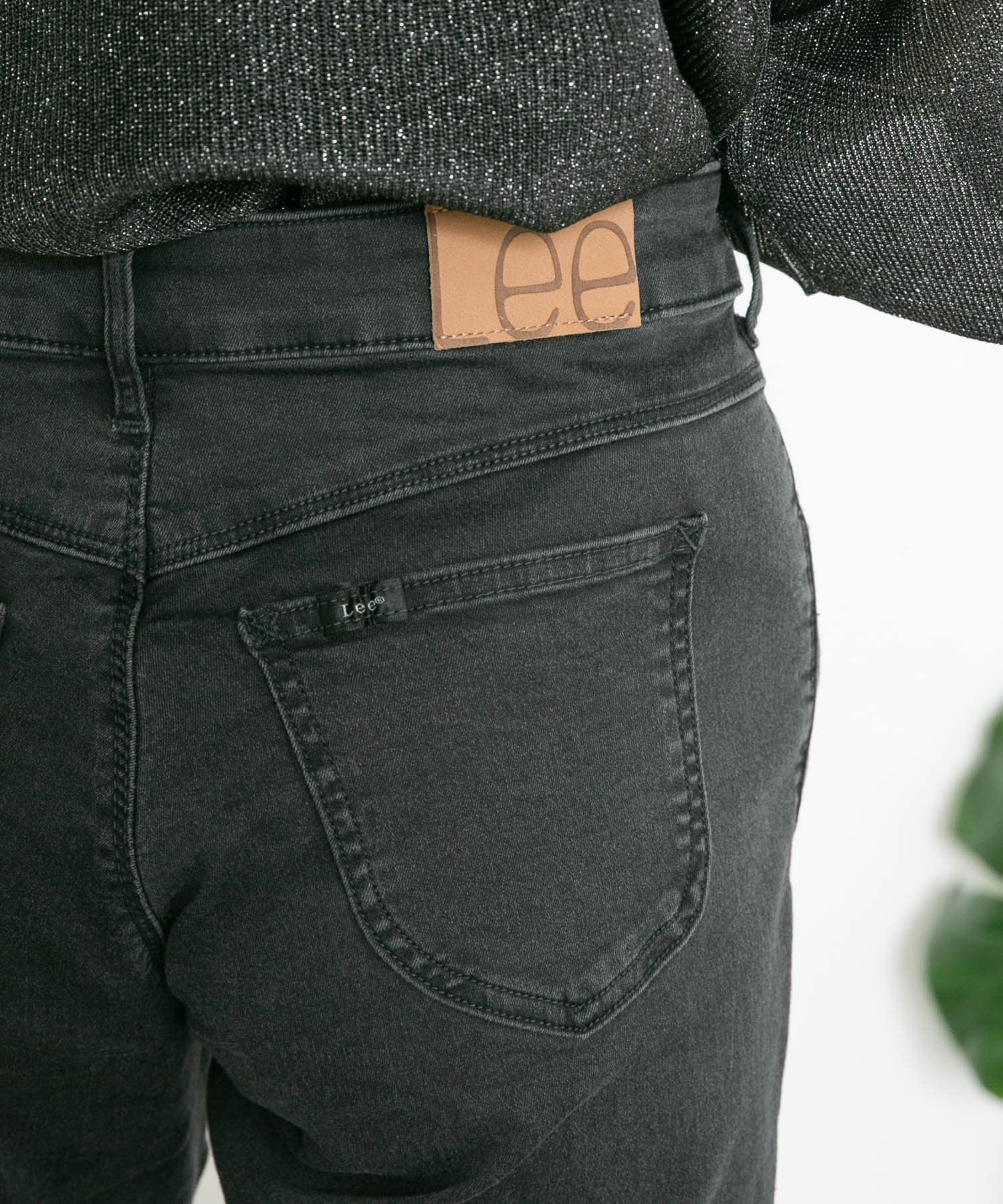 Lee　SKINNY JEGGINGS BLACK M