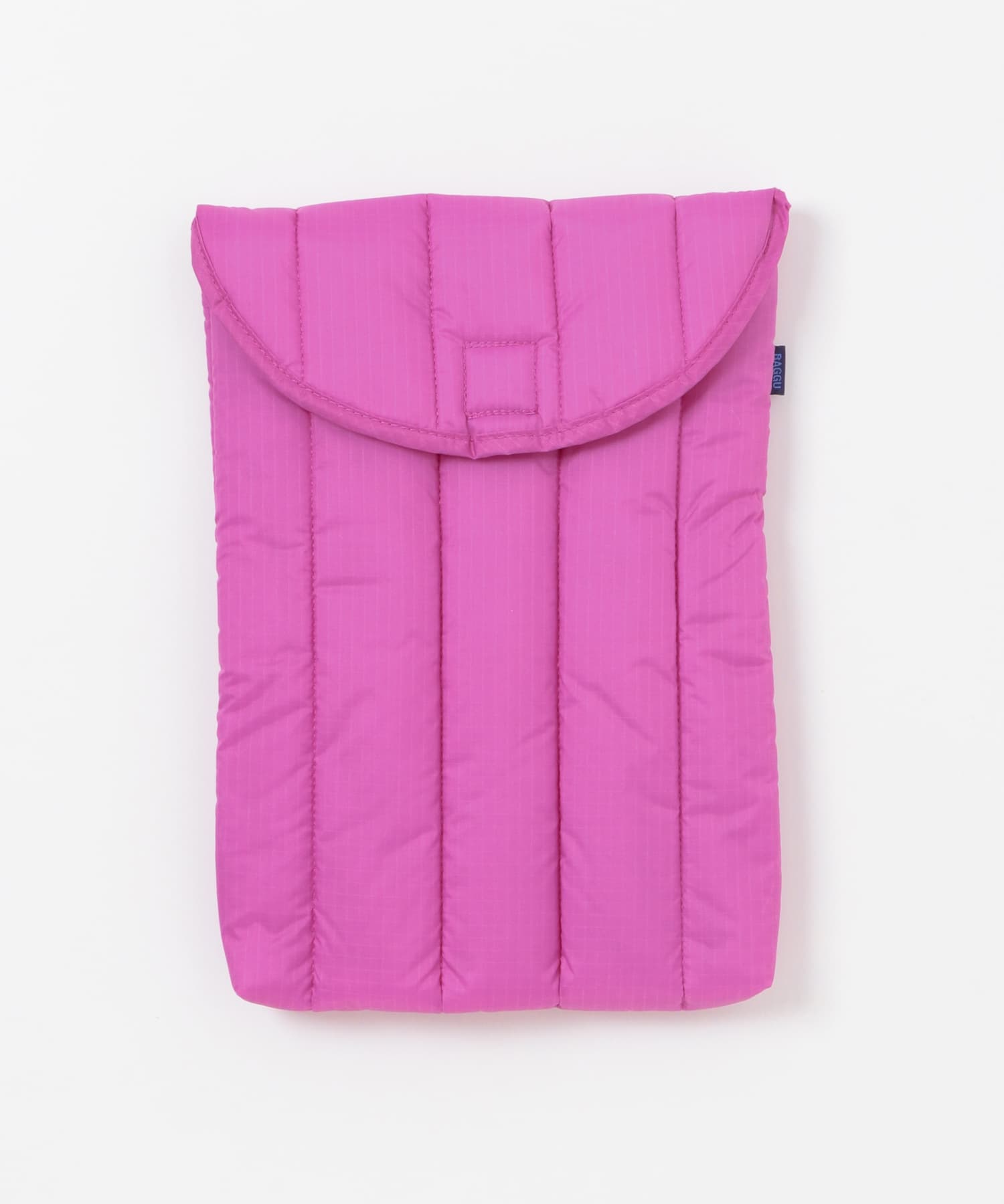 BAGGU　PUFFY LAPTOP SLEEVE ブライトピンク one