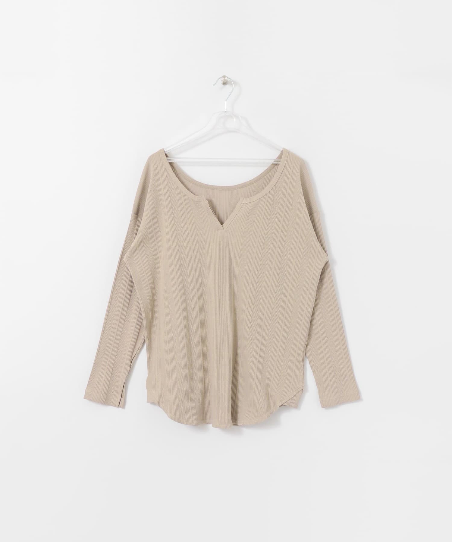 2WAY RIB LONG T-SHIRTS