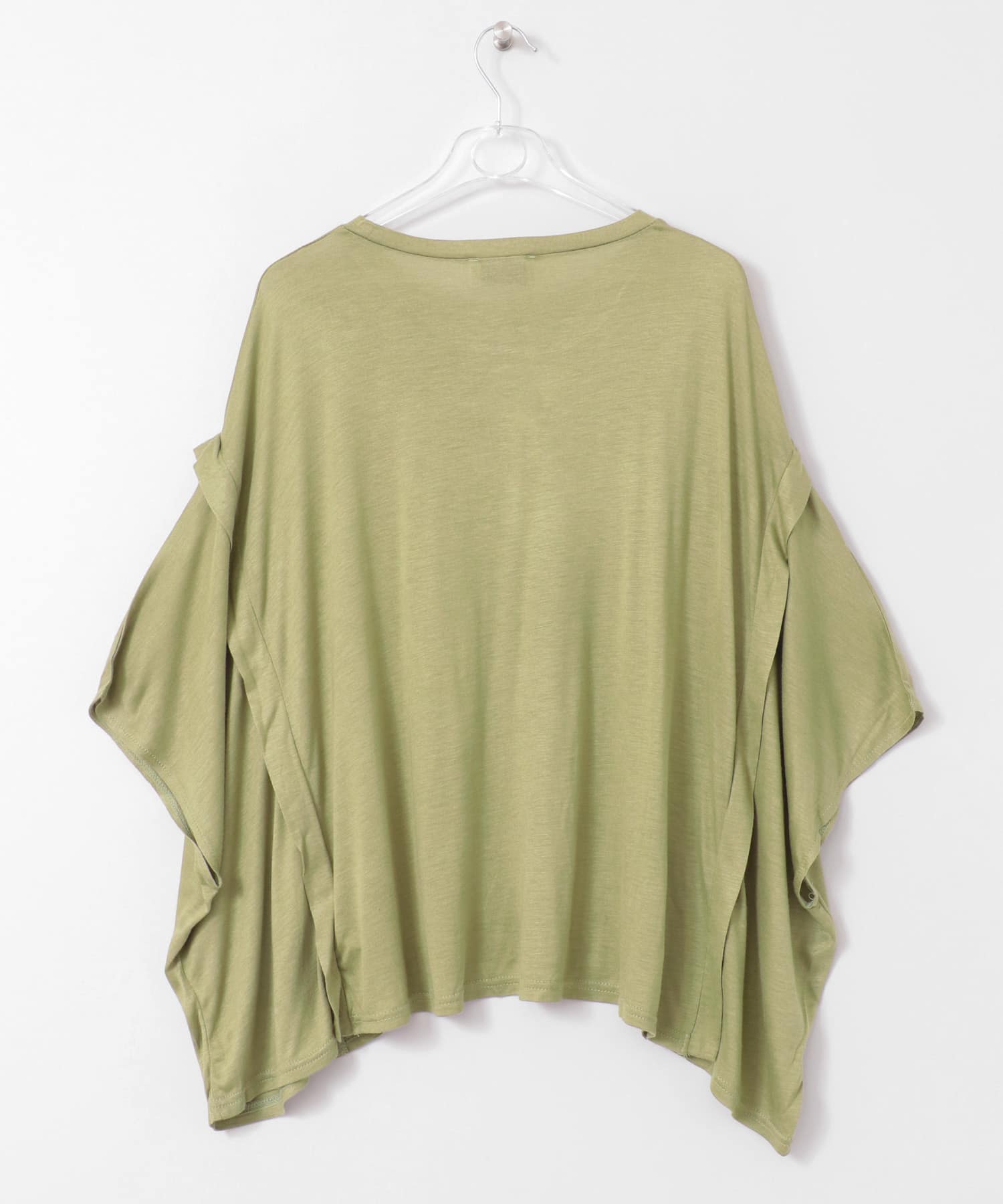 DRAPE CAPE T-SHIRTS モス FREE