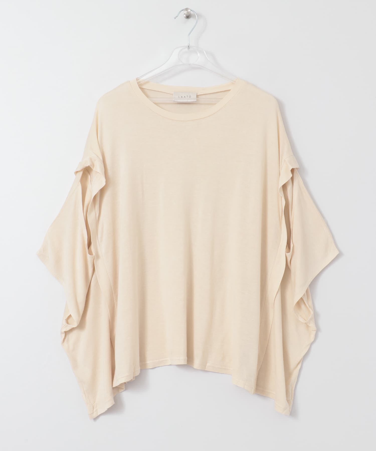 DRAPE CAPE T-SHIRTS バニラ FREE
