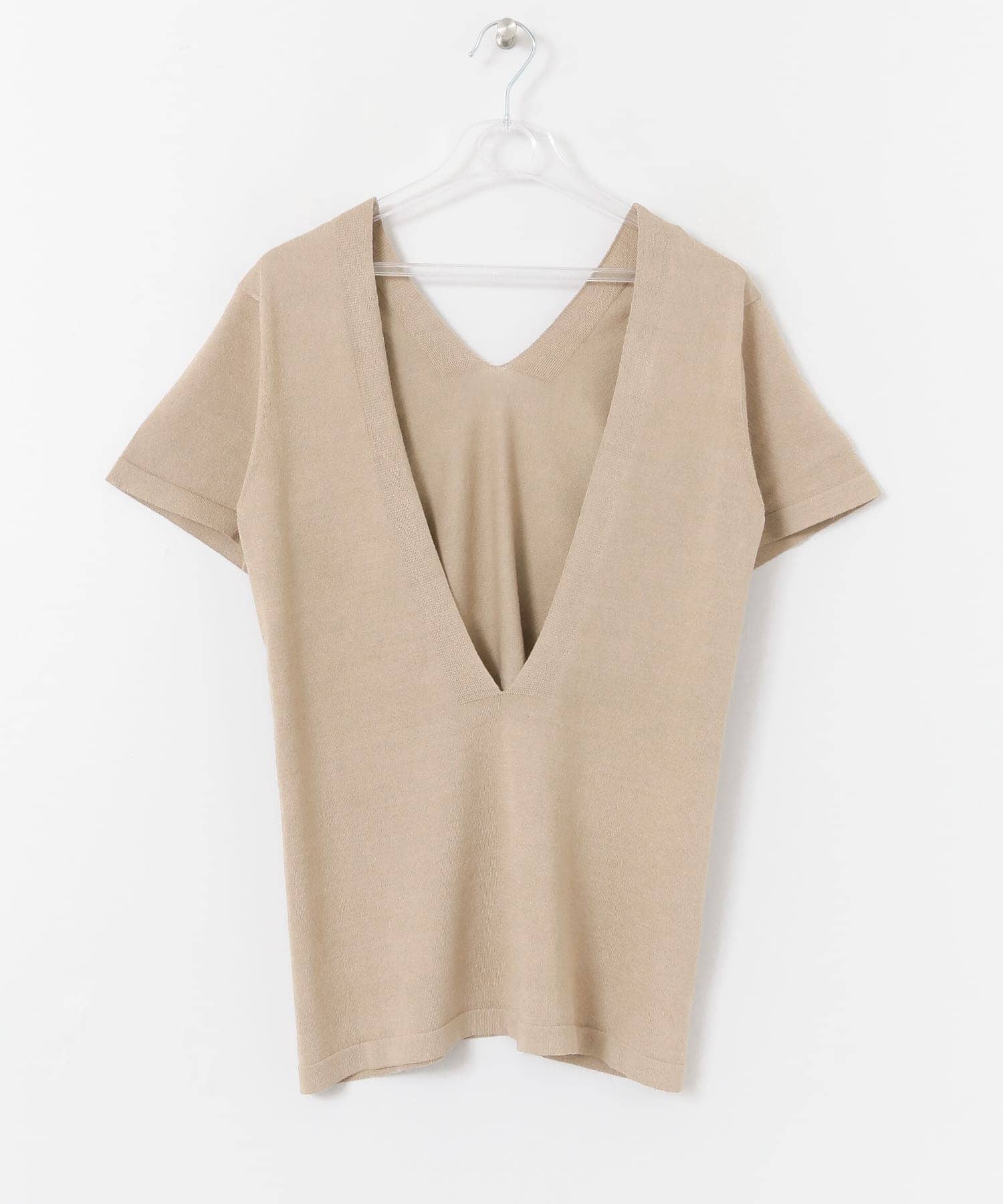DEEP V-NECK KNIT