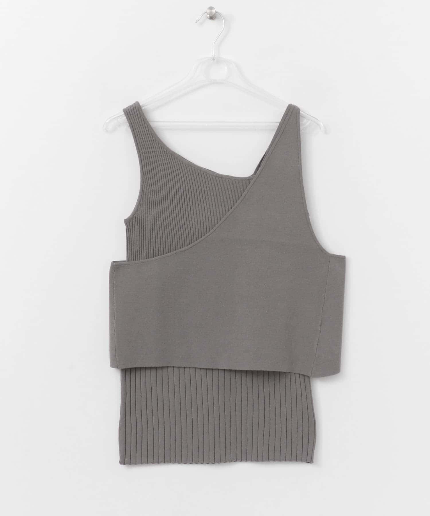 LAYERED KNIT CAMISOLE