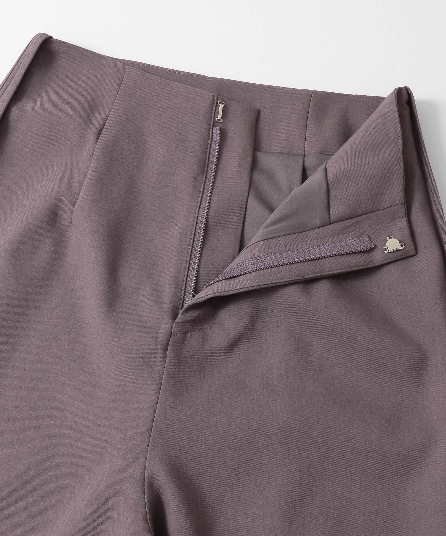 PIPING SLIT PANTS スモーク 36