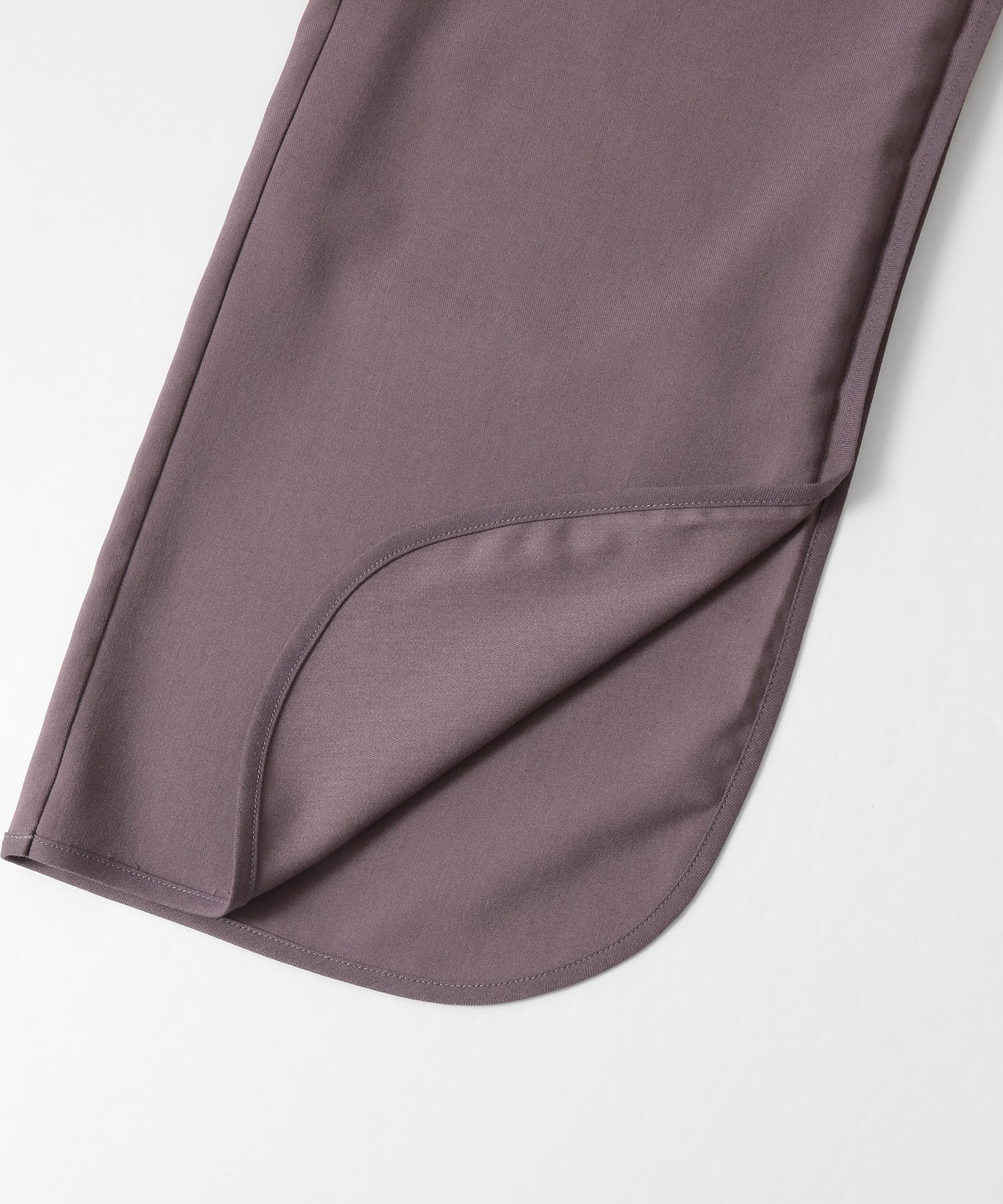 PIPING SLIT PANTS スモーク 36