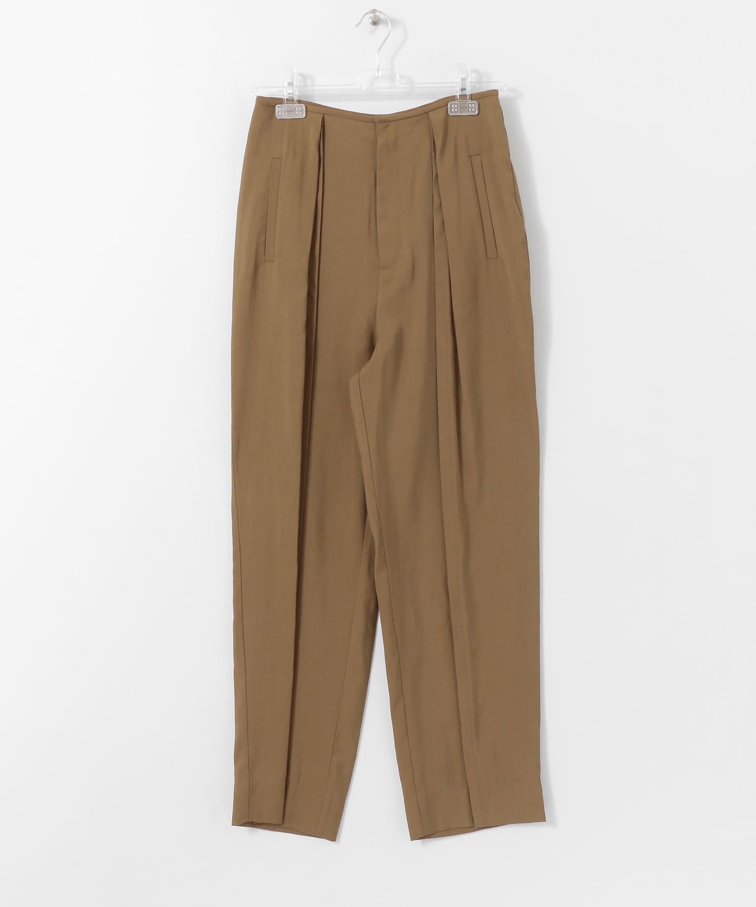 PIN TACK PANTS キャラメル 36
