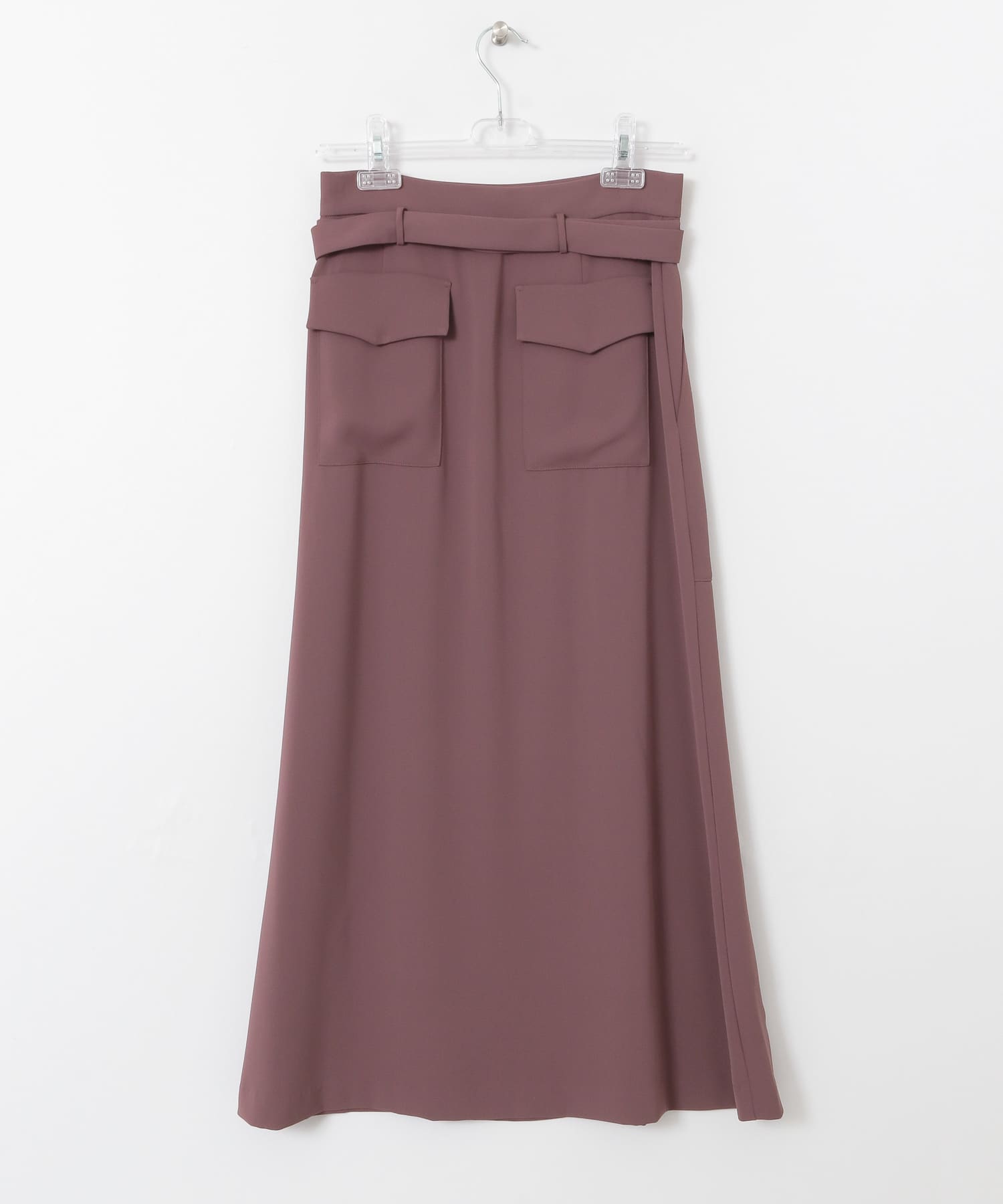LONG SLEEK SKIRT アズキ FREE