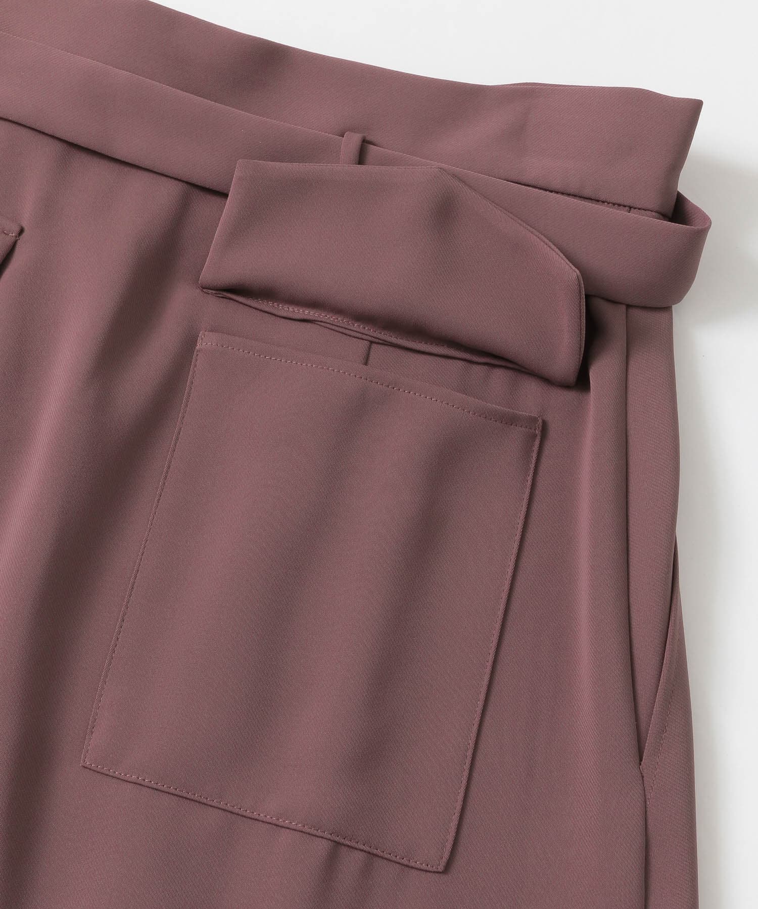 LONG SLEEK SKIRT アズキ FREE