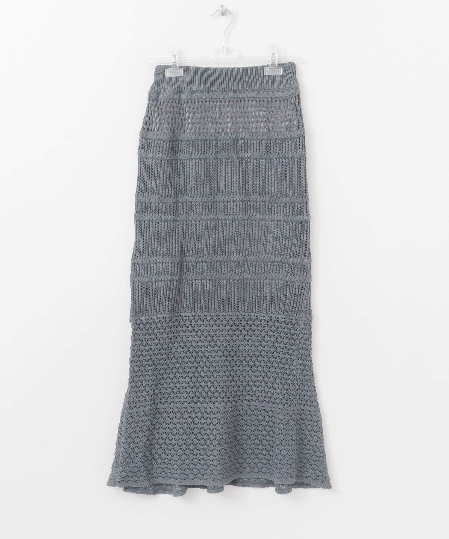 LACY KNIT SKIRT