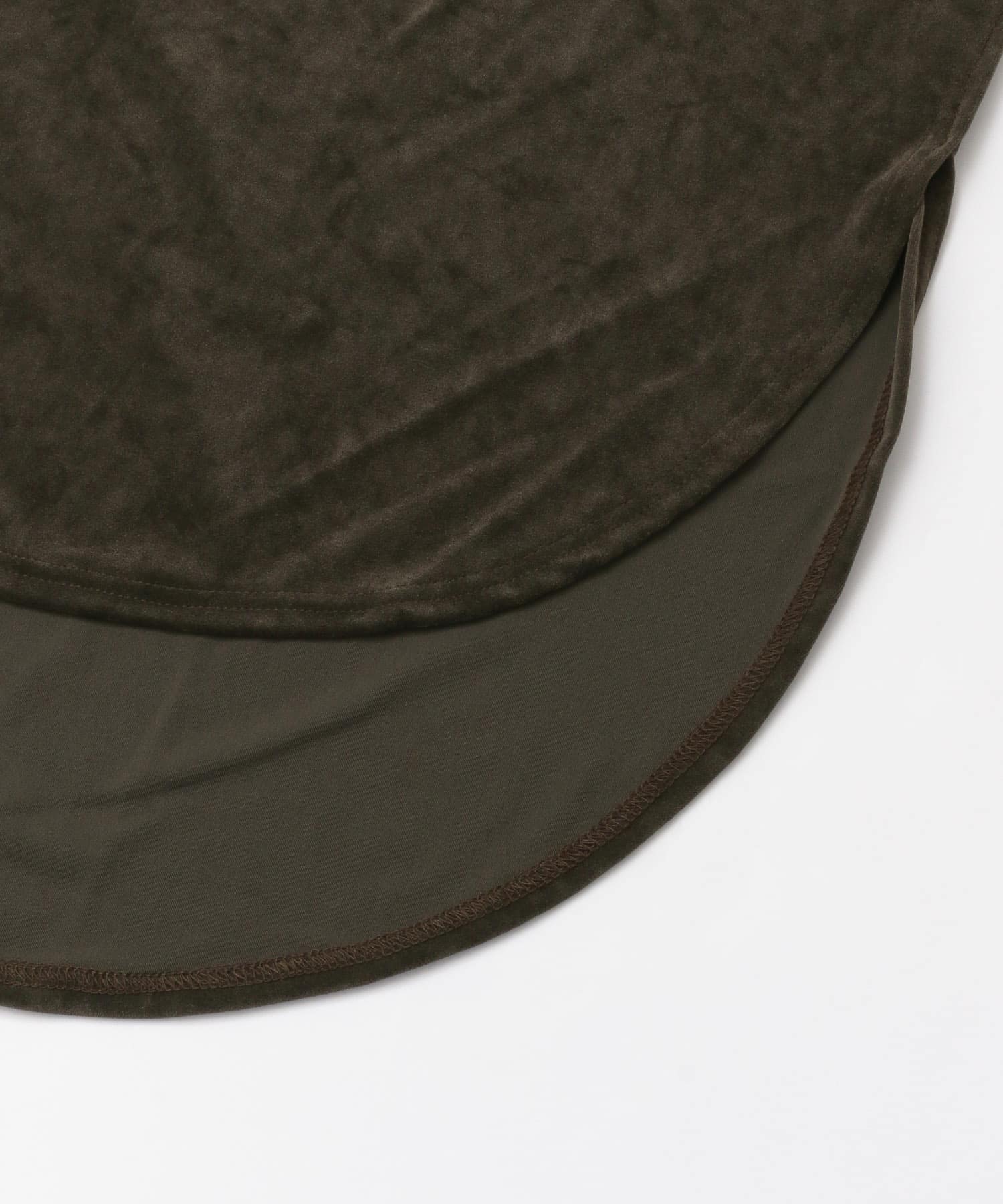 SHINY LONG T-SHIRTS チョコレート FREE
