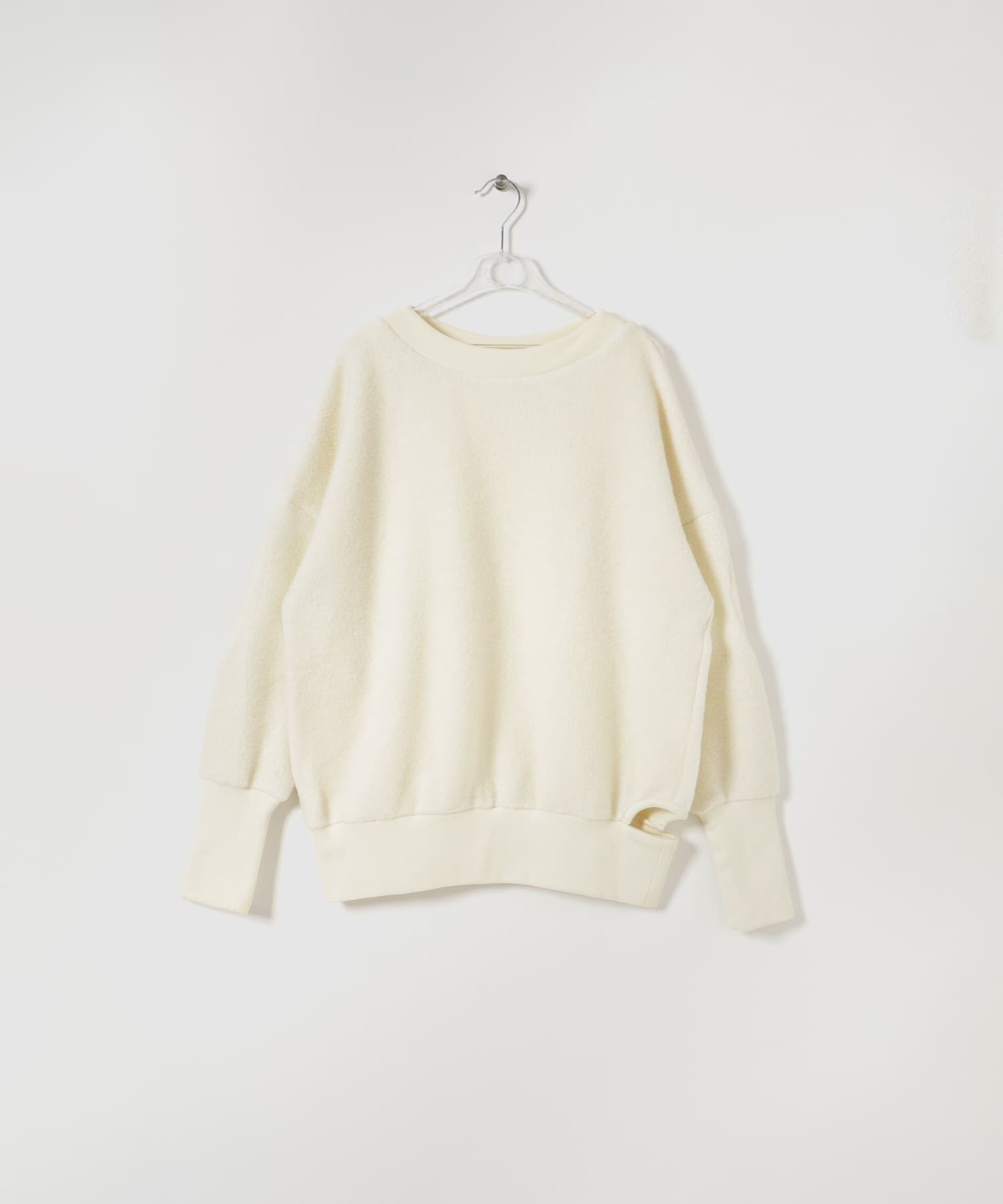 WOOL BOA PULLOVER