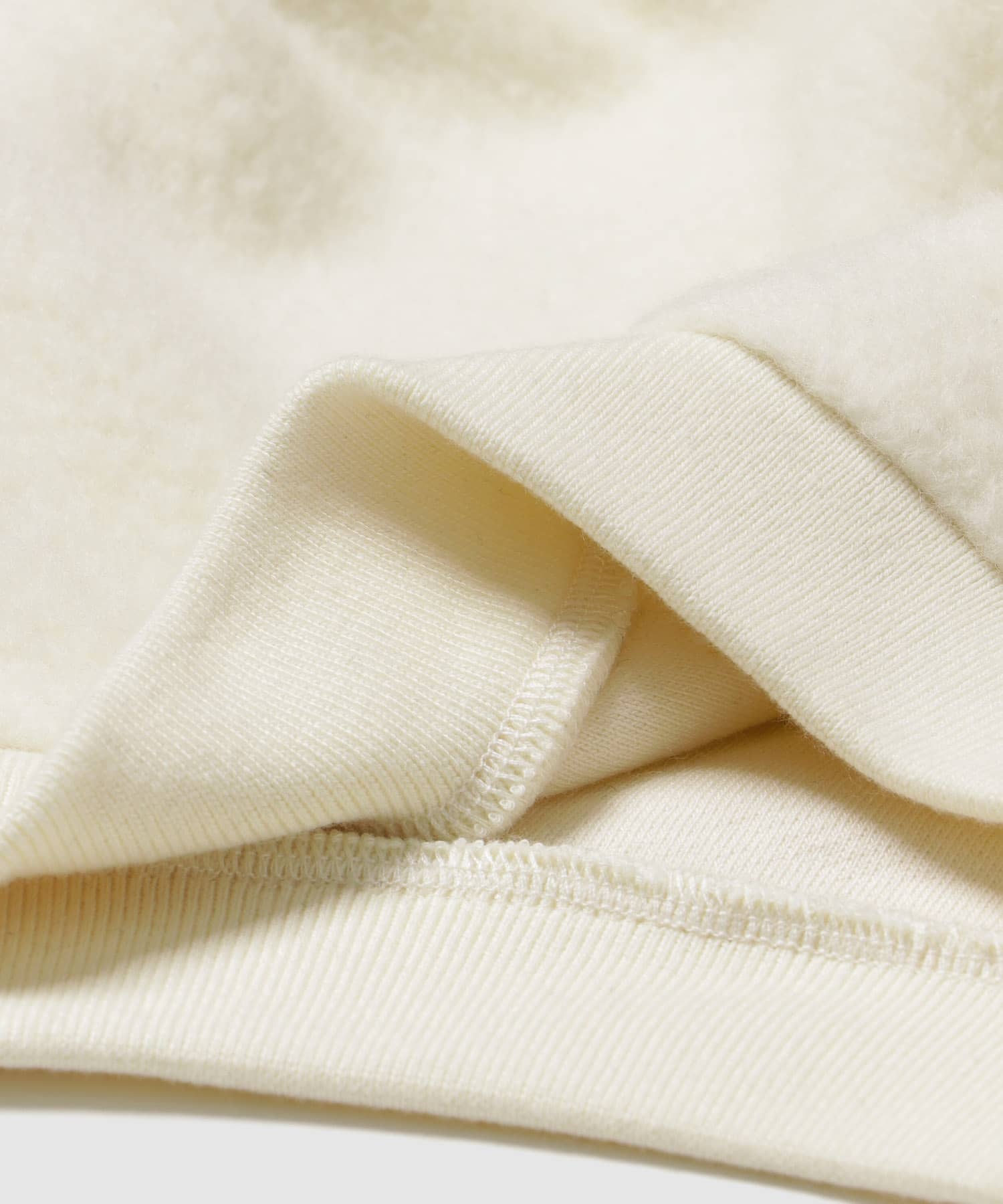 WOOL BOA PULLOVER クリーム FREE