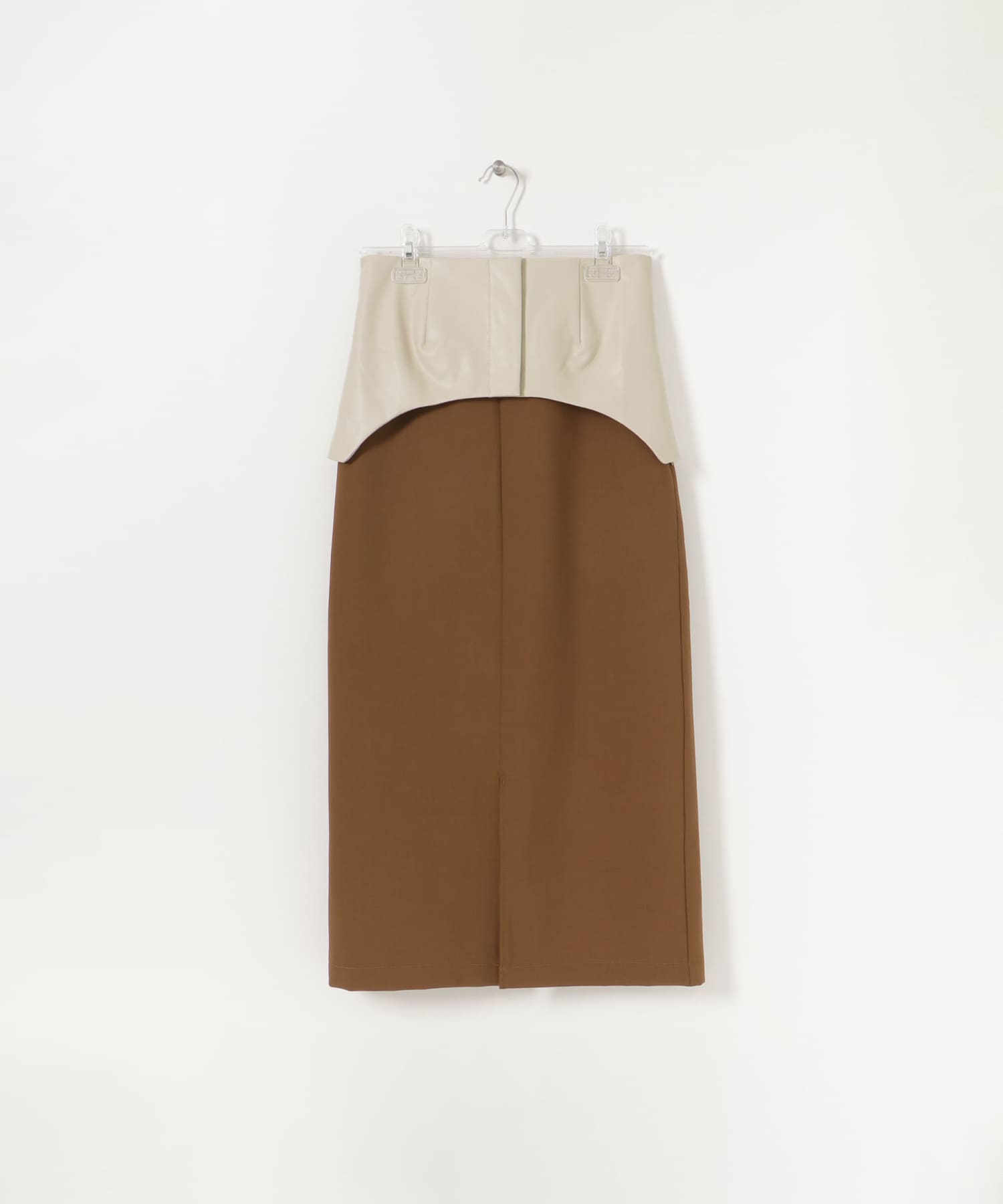 CORSET TIGHT SKIRT キャラメル Free