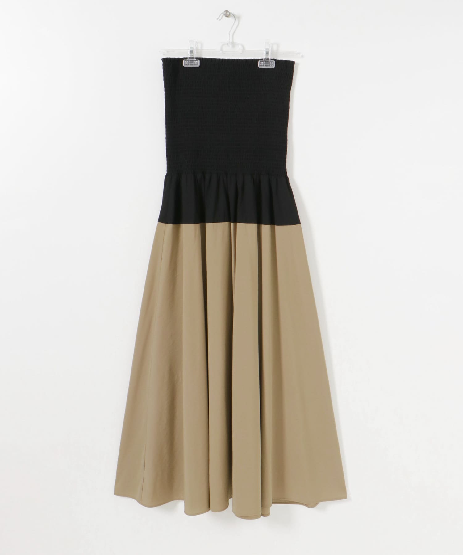 SHIRRING FLARE SKIRT インク Free