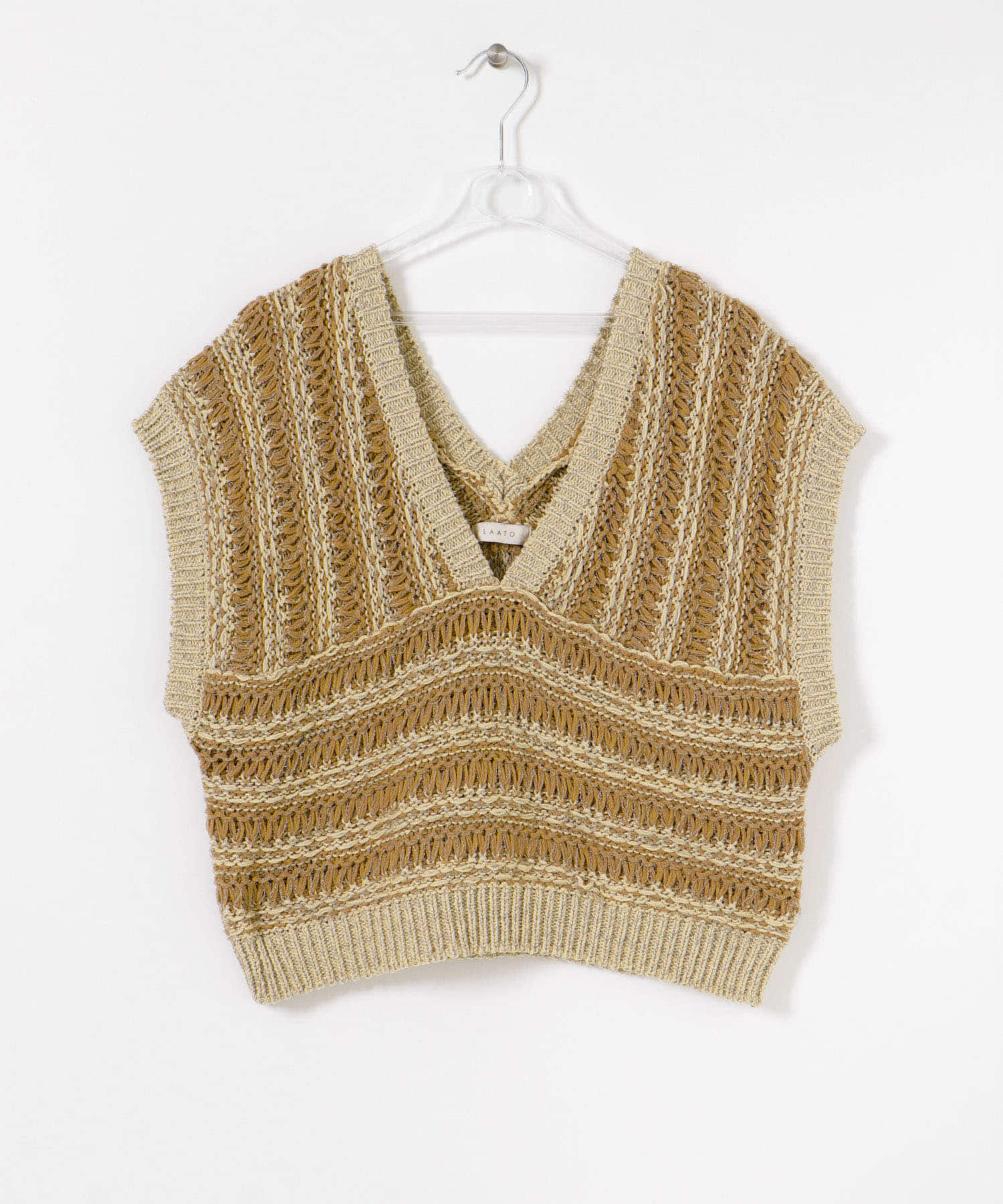 MIX KNIT BUSTIER