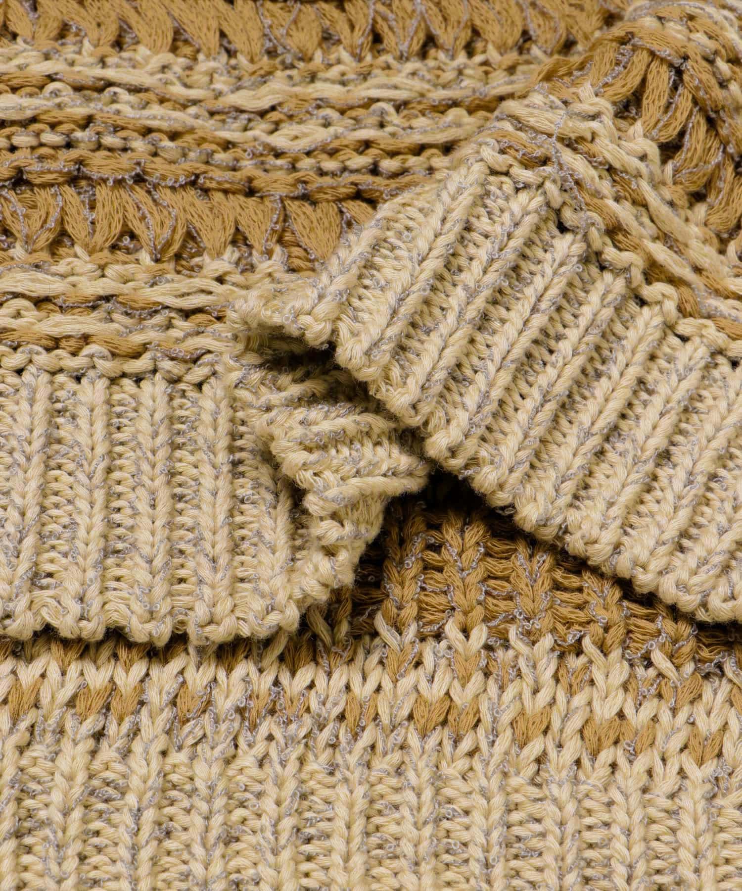 MIX KNIT BUSTIER オータムスカイ FREE
