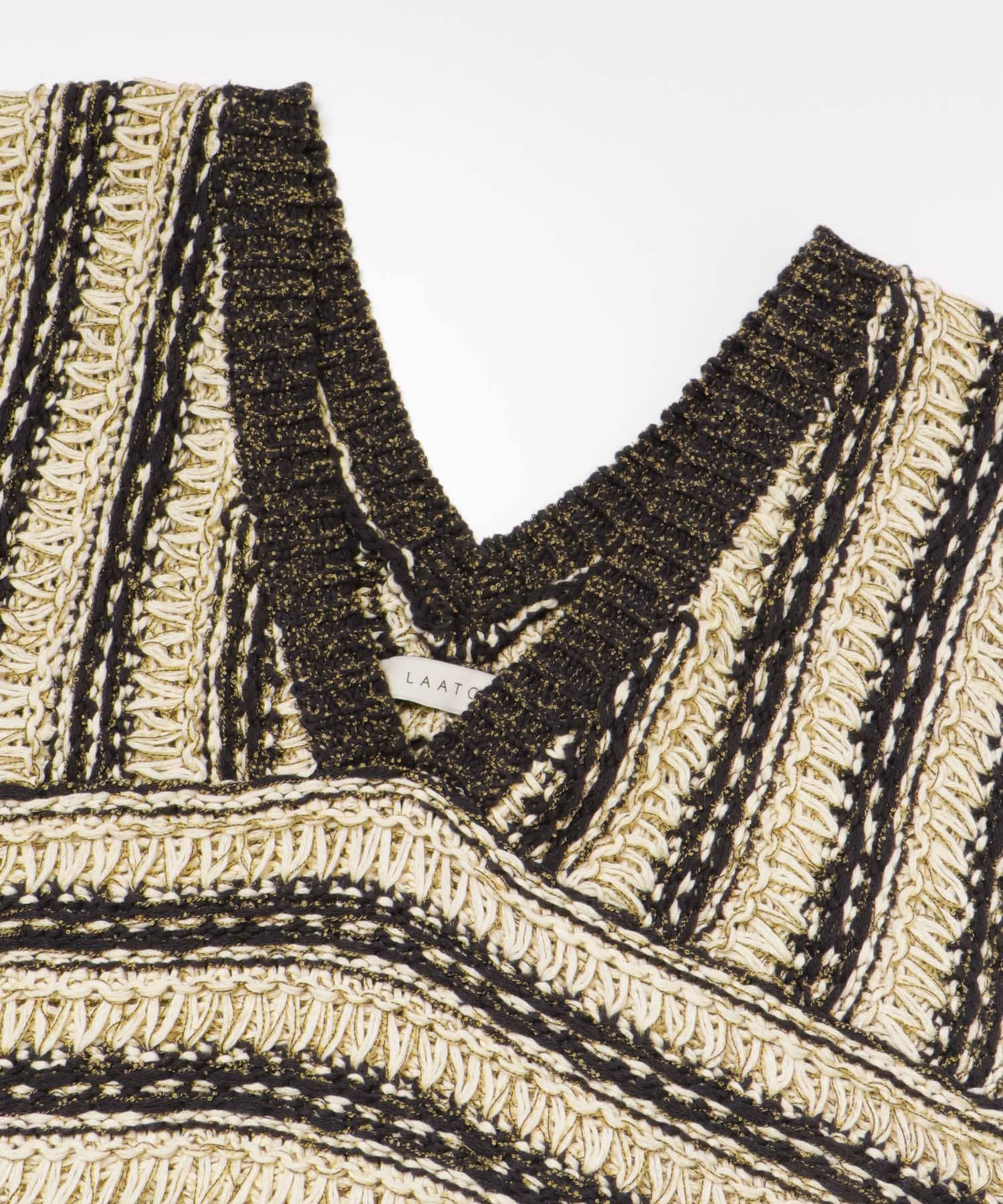 MIX KNIT BUSTIER ナイトスカイ FREE