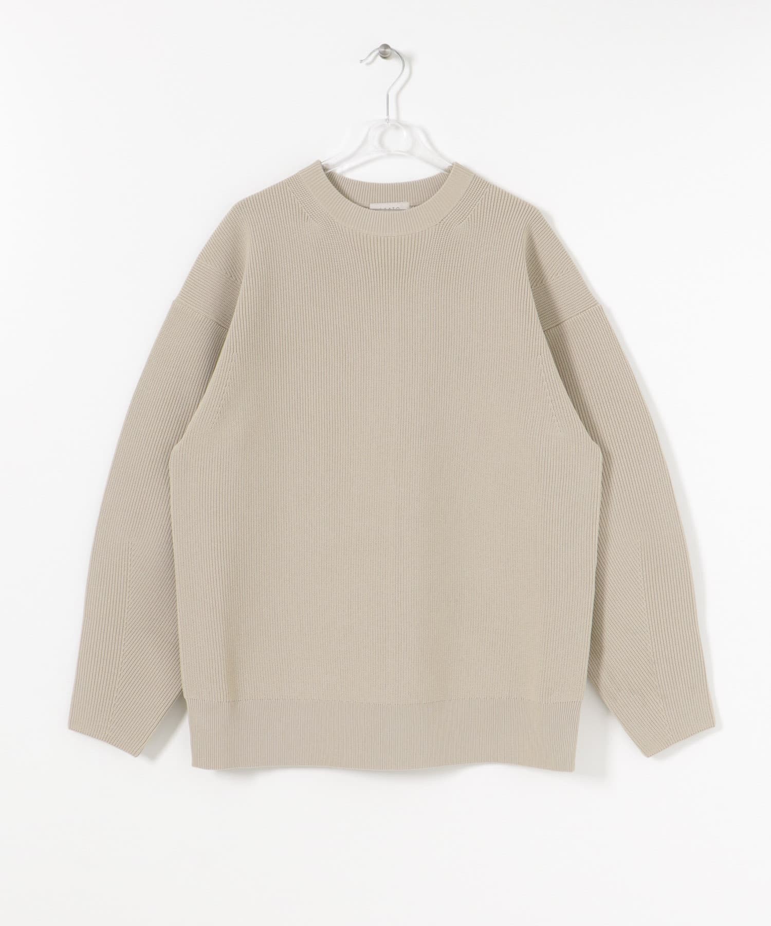 ROUNDSLEEVE KNIT クリーム Free