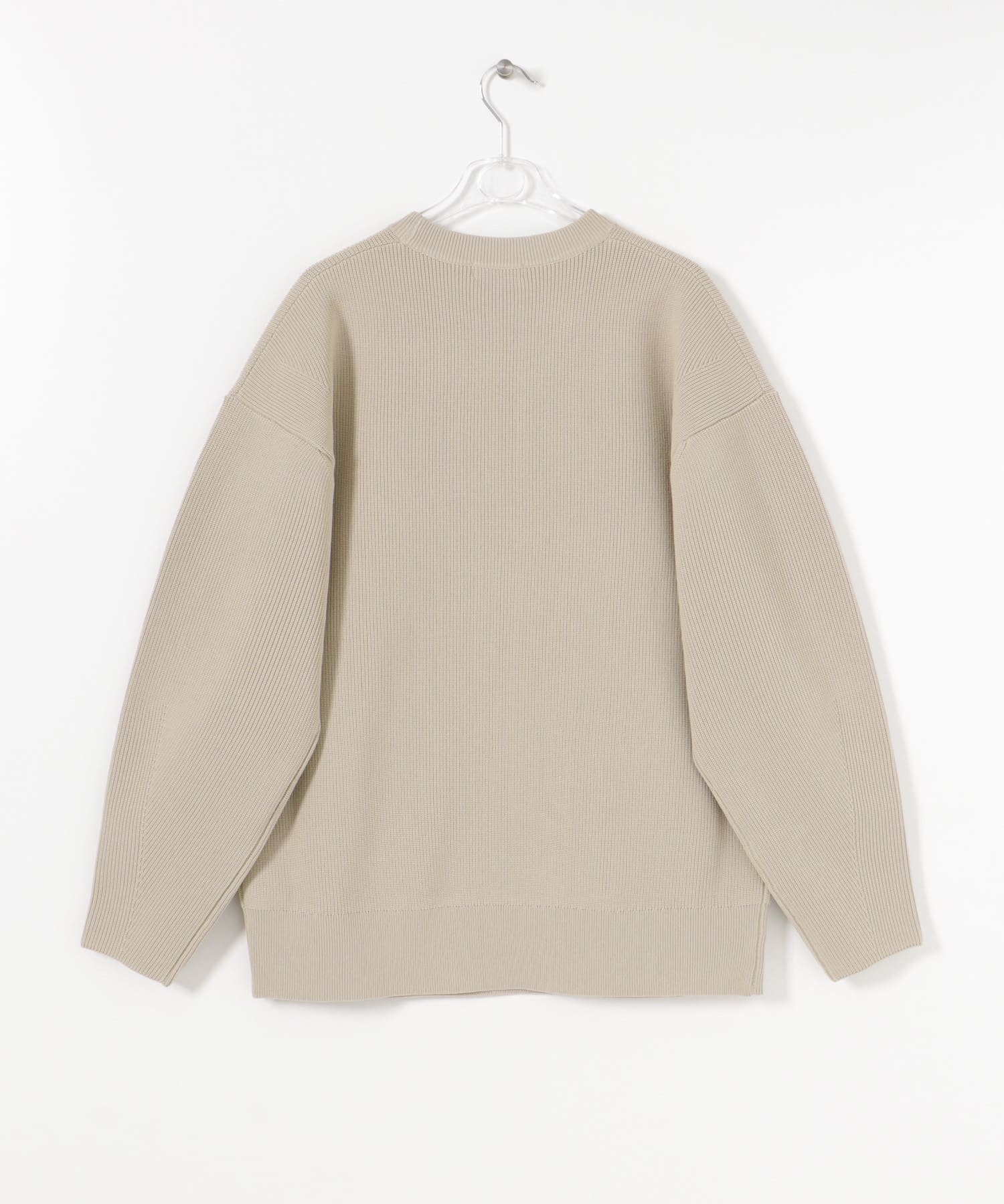 ROUNDSLEEVE KNIT クリーム Free