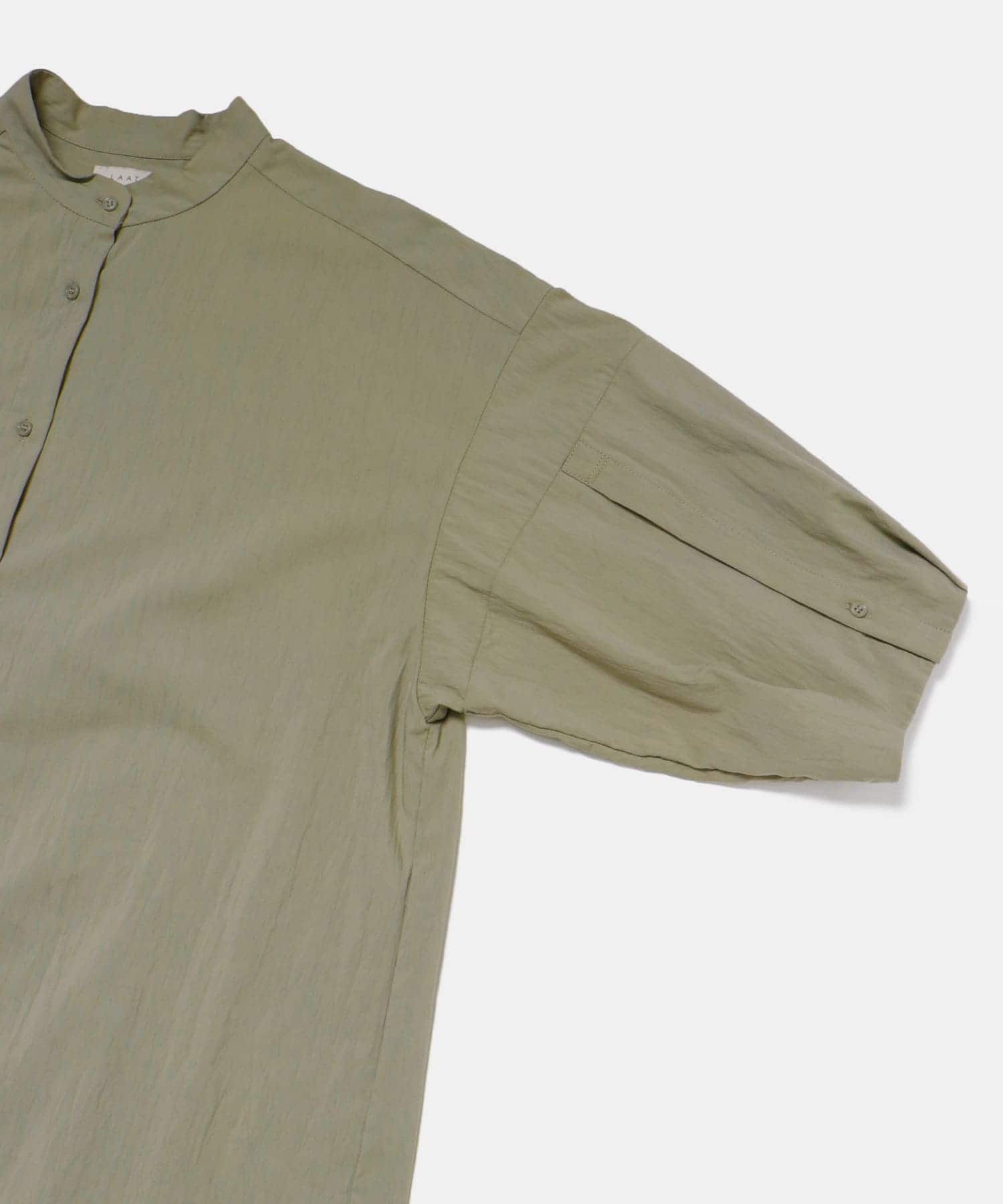 DOBLE SLEEVE ONE PIECE ヨモギ Free