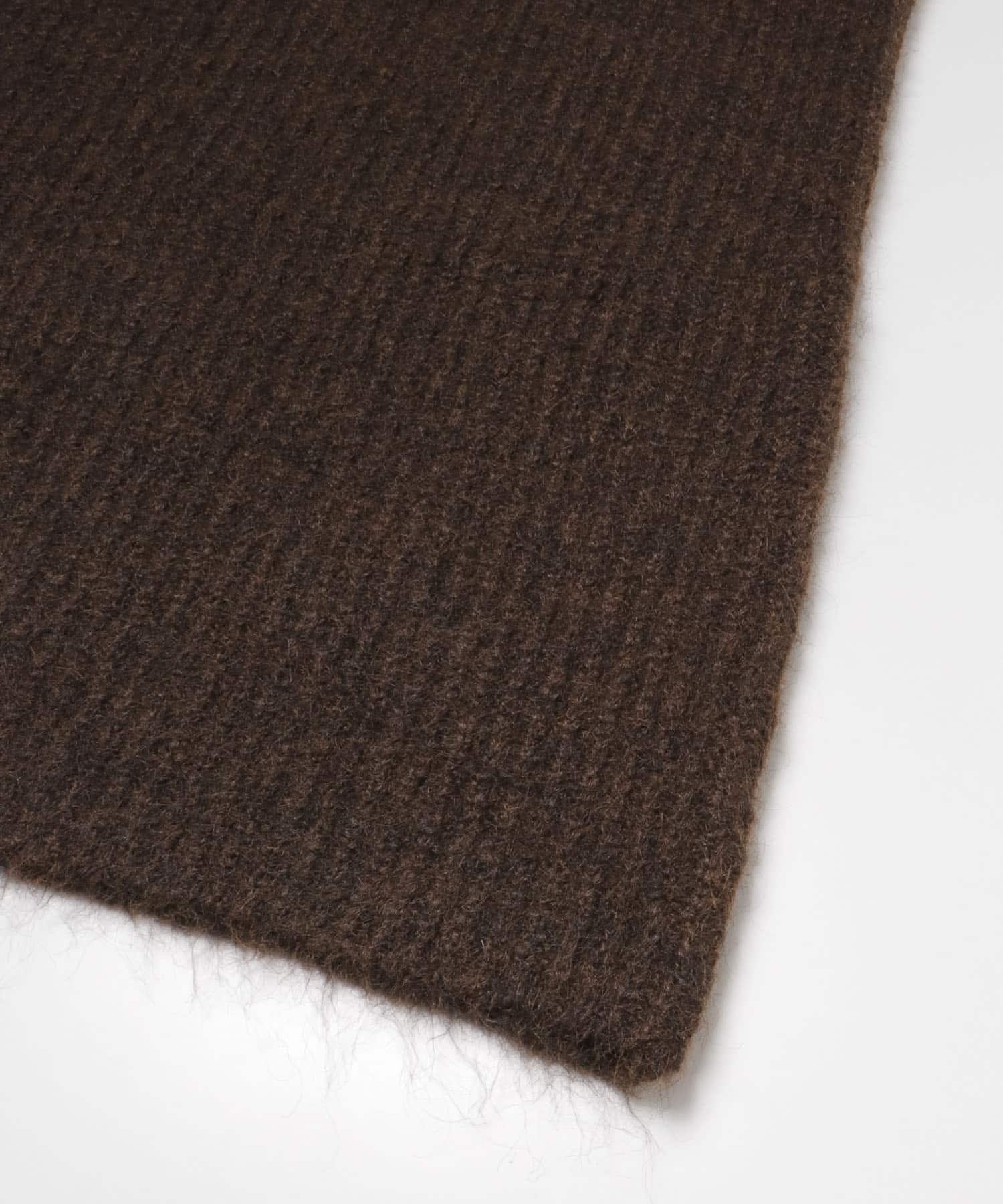 FUWAFUWA KNIT SKIRT チョコレート Free