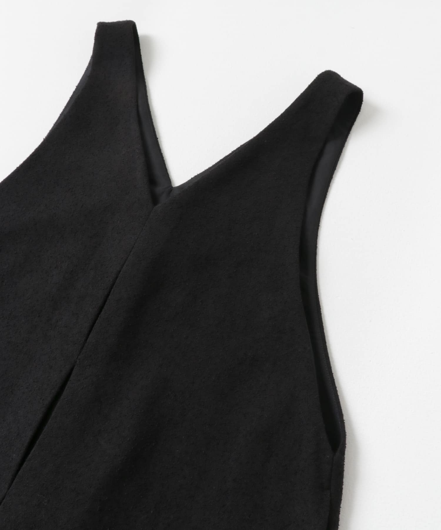 slub tack dress インク Free
