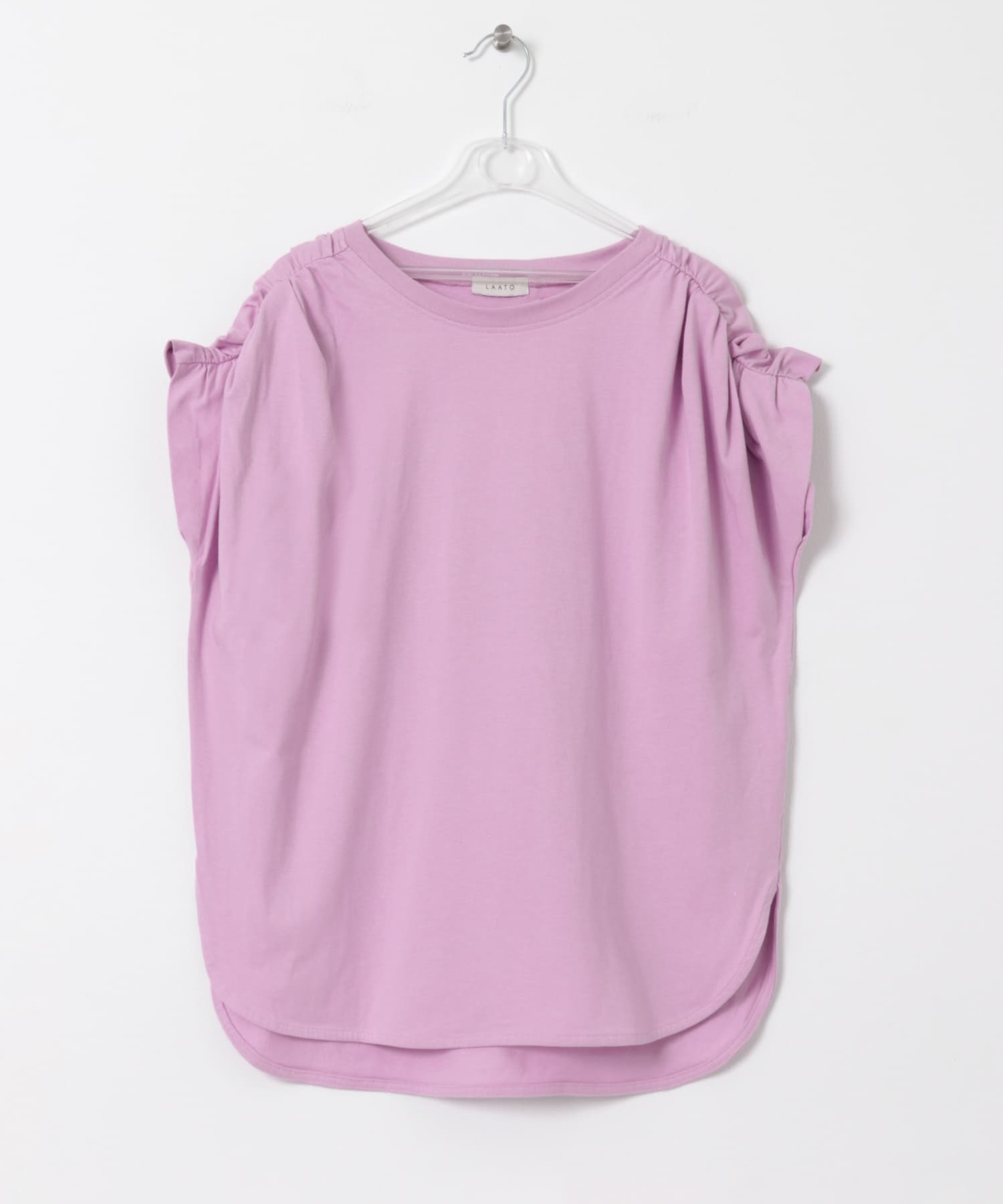 gather no sleeve tee ラブ Free