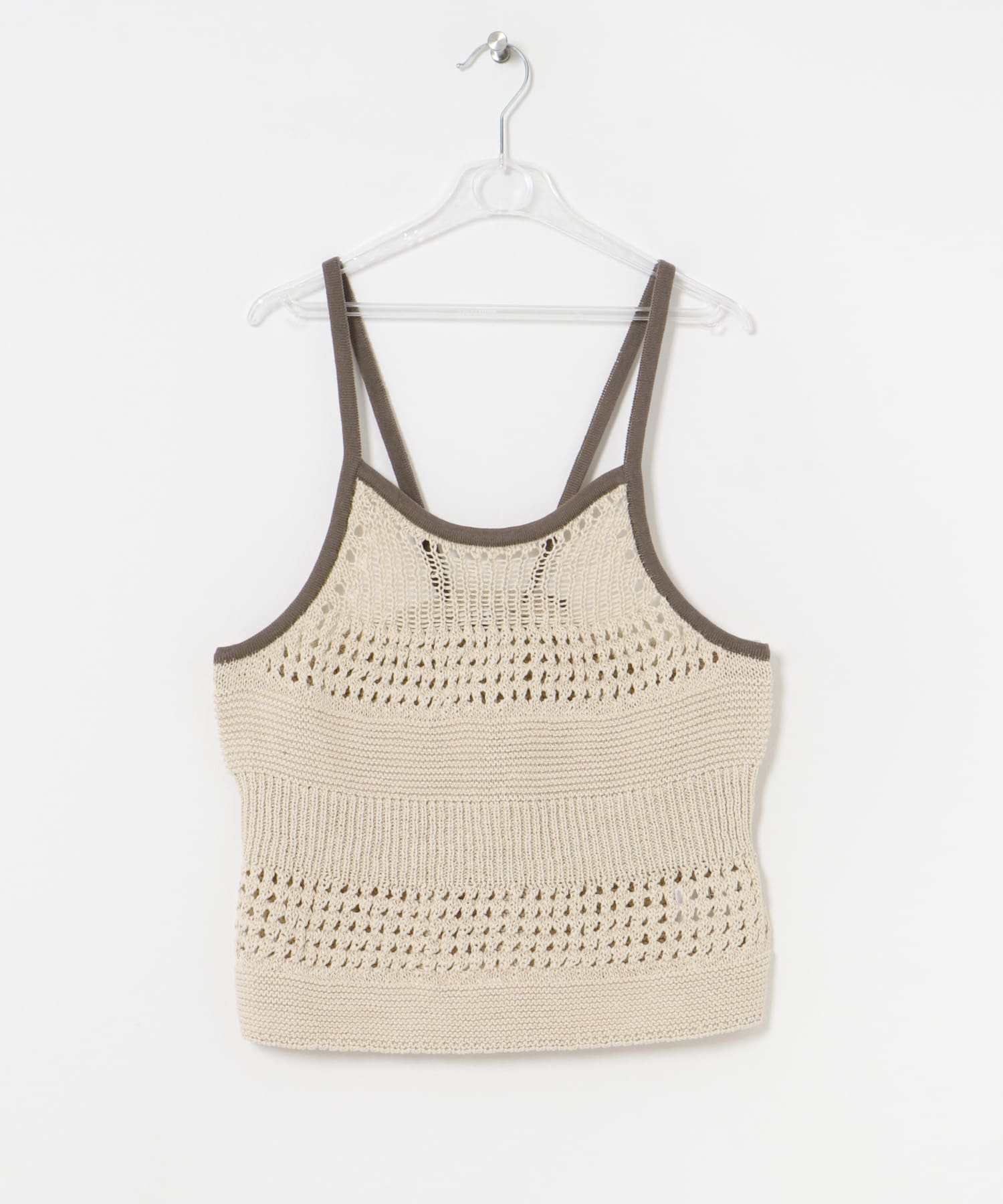 knit camisole クリーム Free