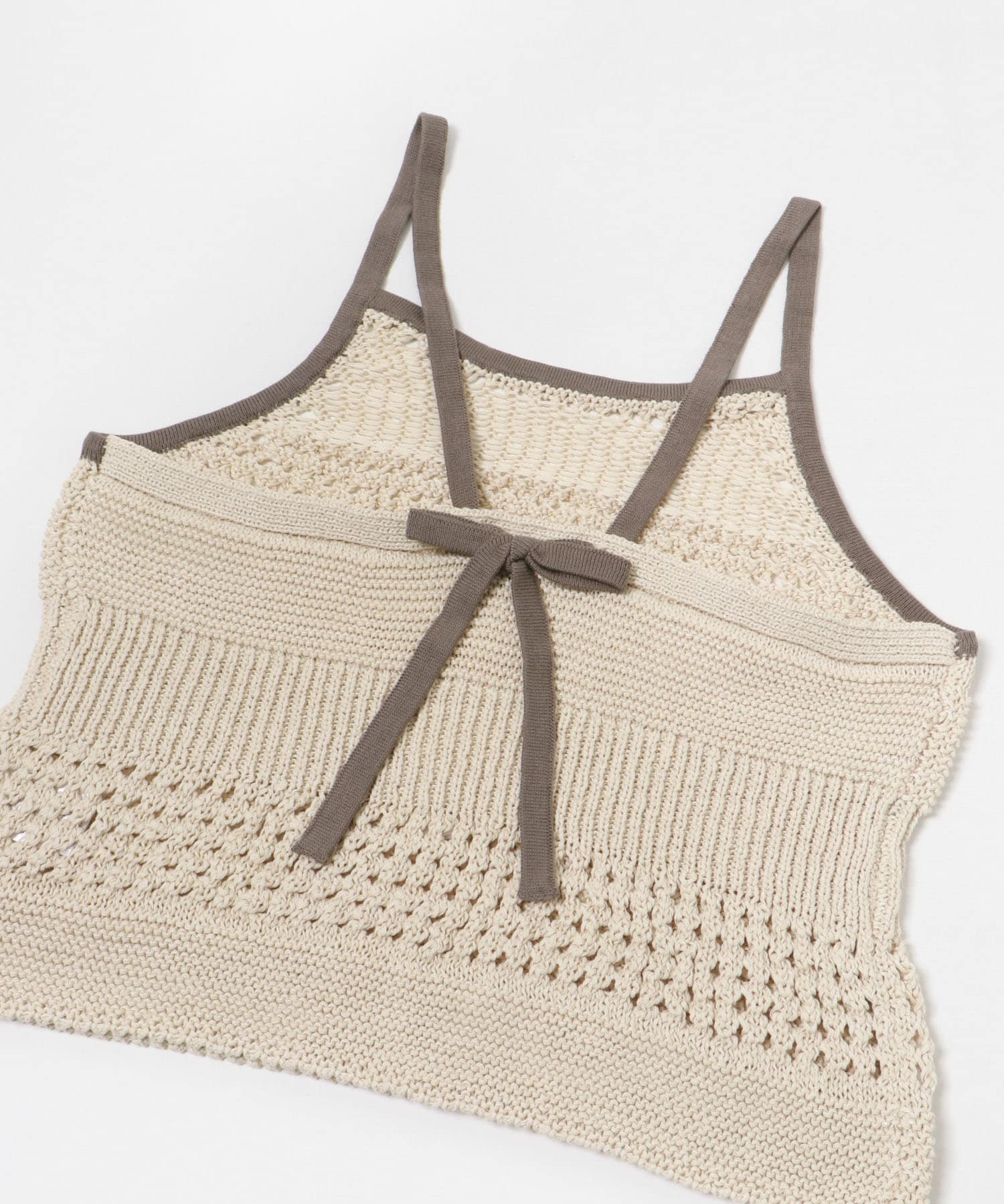 knit camisole クリーム Free