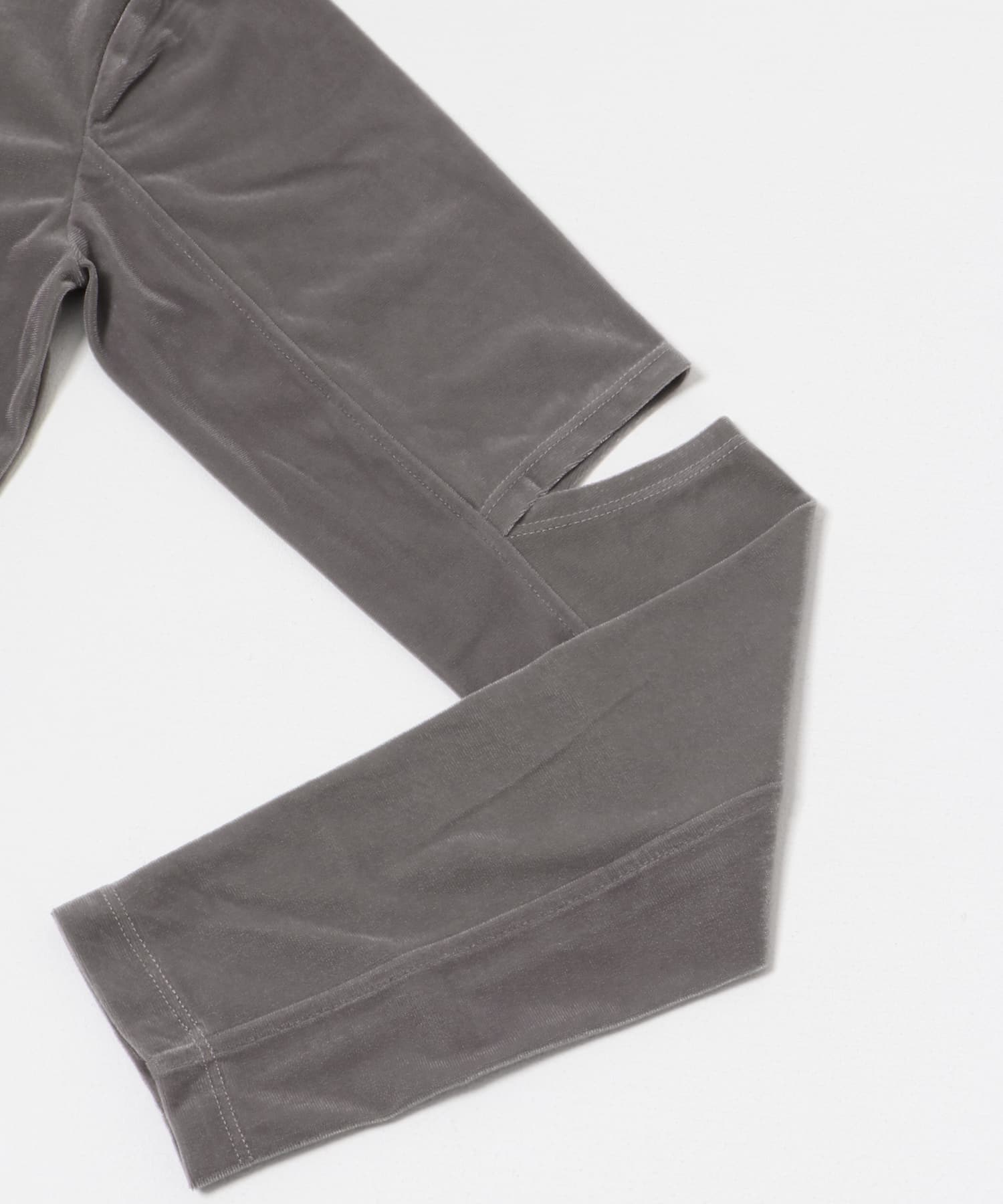 velor layered tee ネズミ Free