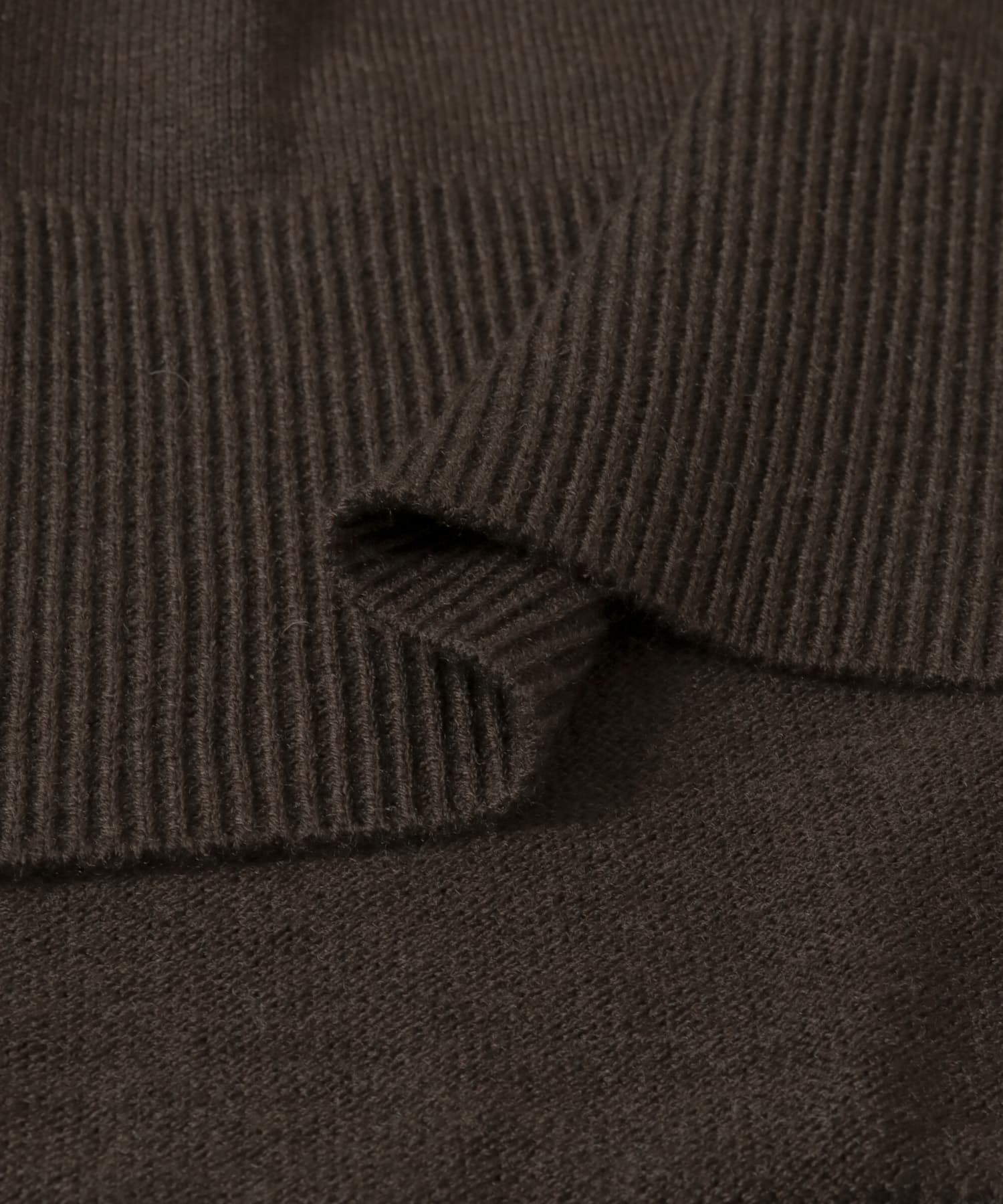 square knit pullover チョコレート Free