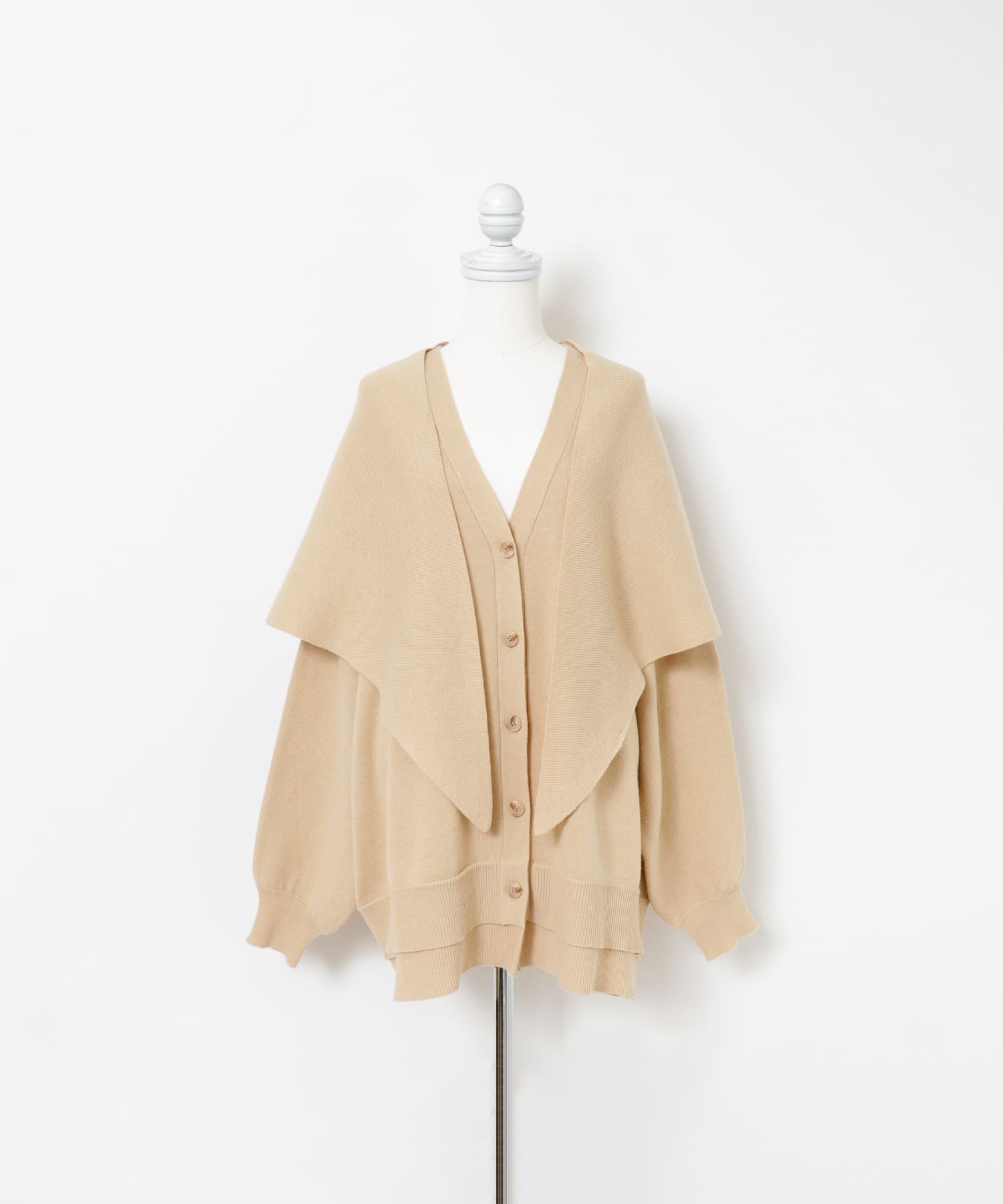 stall knit cardigan ハニー Free