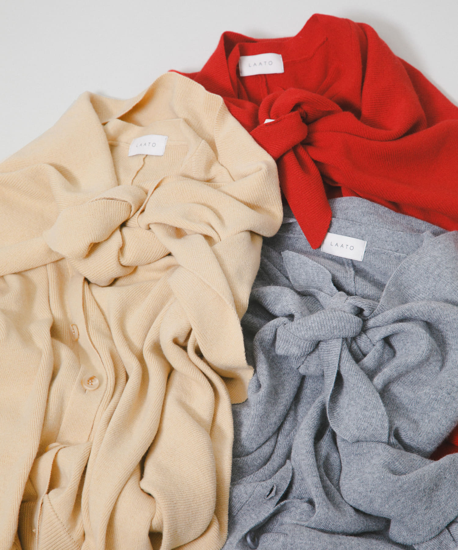 stall knit cardigan ハニー Free