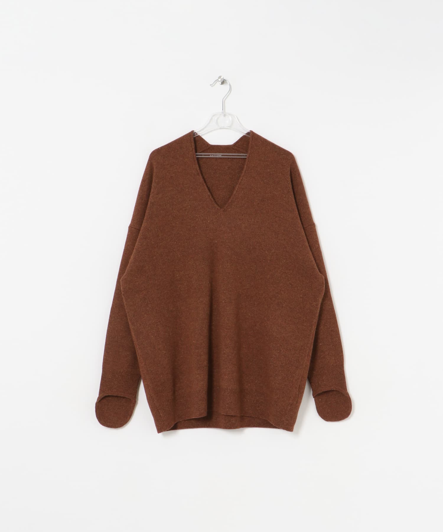 slit neck knit po