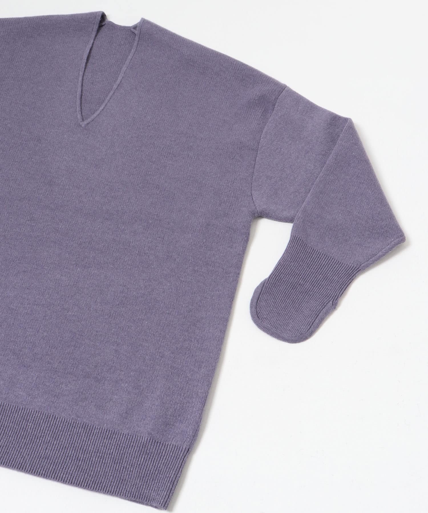 slit neck knit po スミレ Free