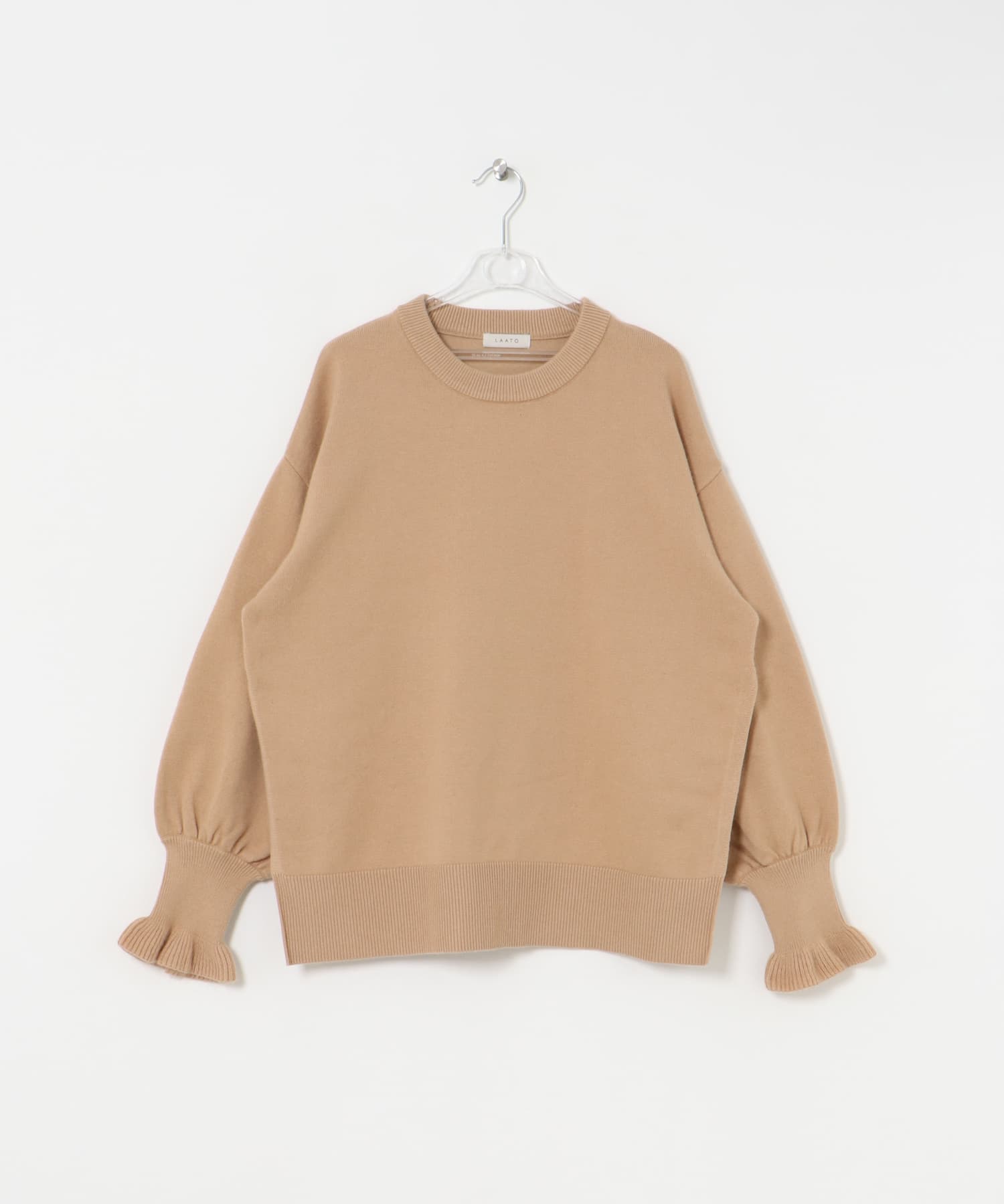 frill sleeve knit