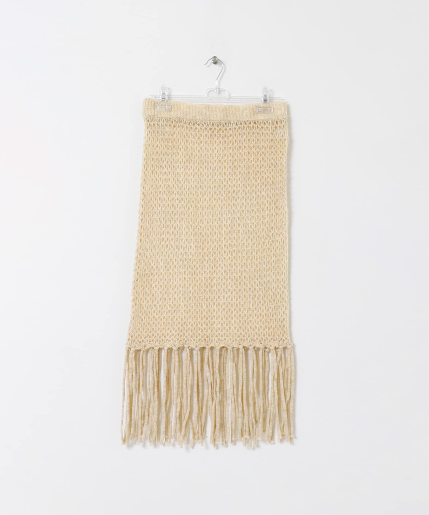 fringe mesh skirt コナユキ Free