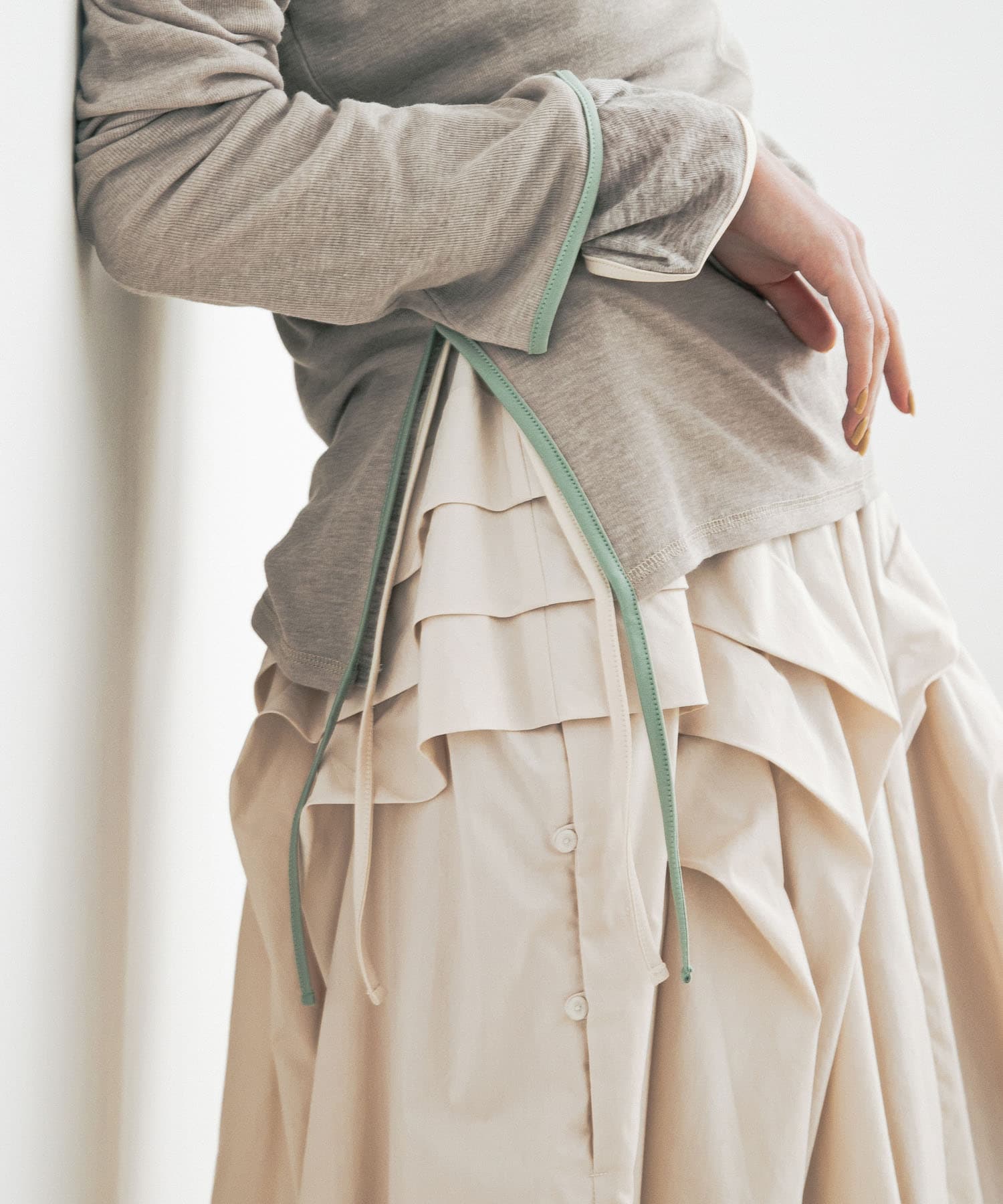 model身長：174cm 着用サイズ：FREE