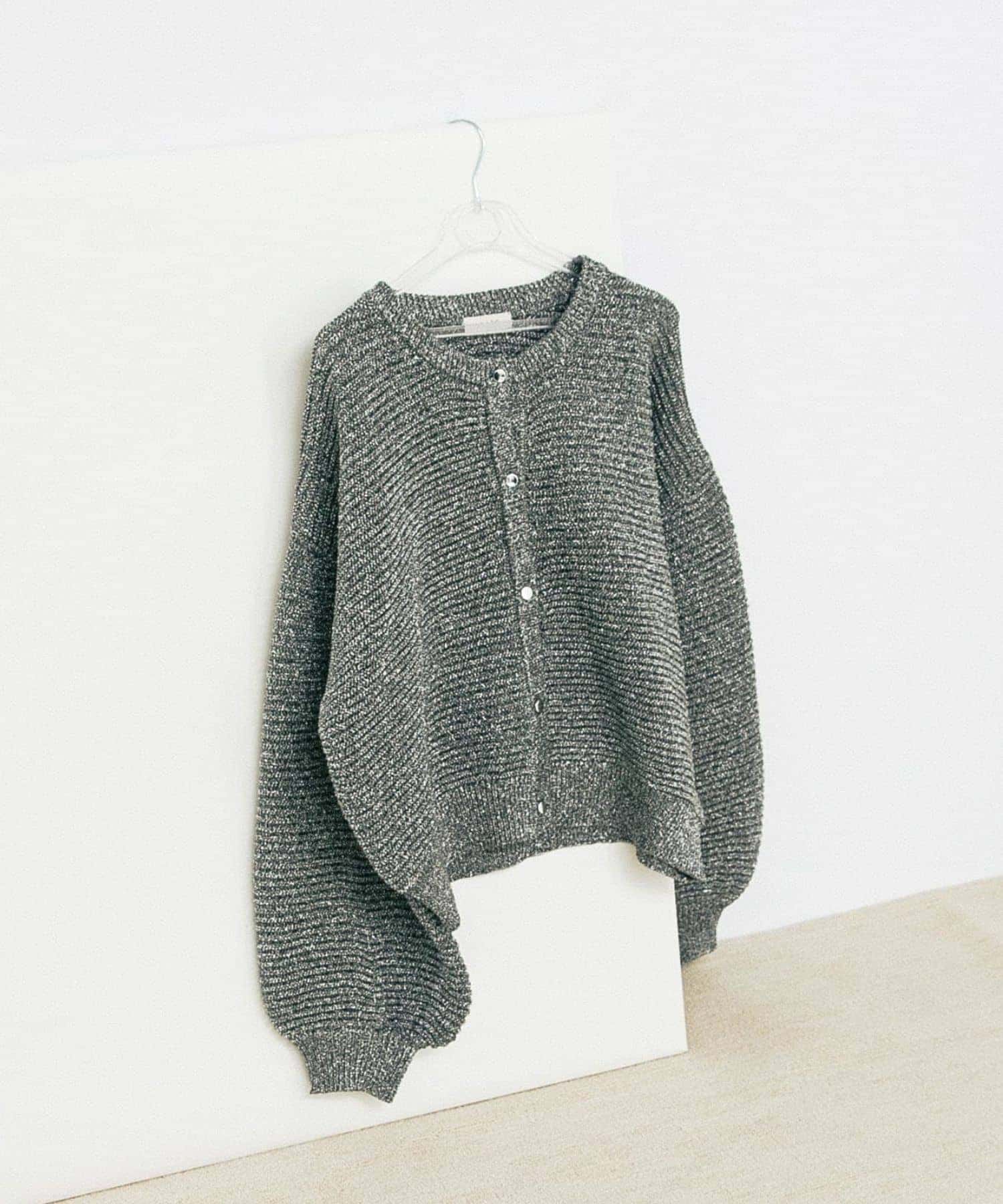 kirakira knit cardigan